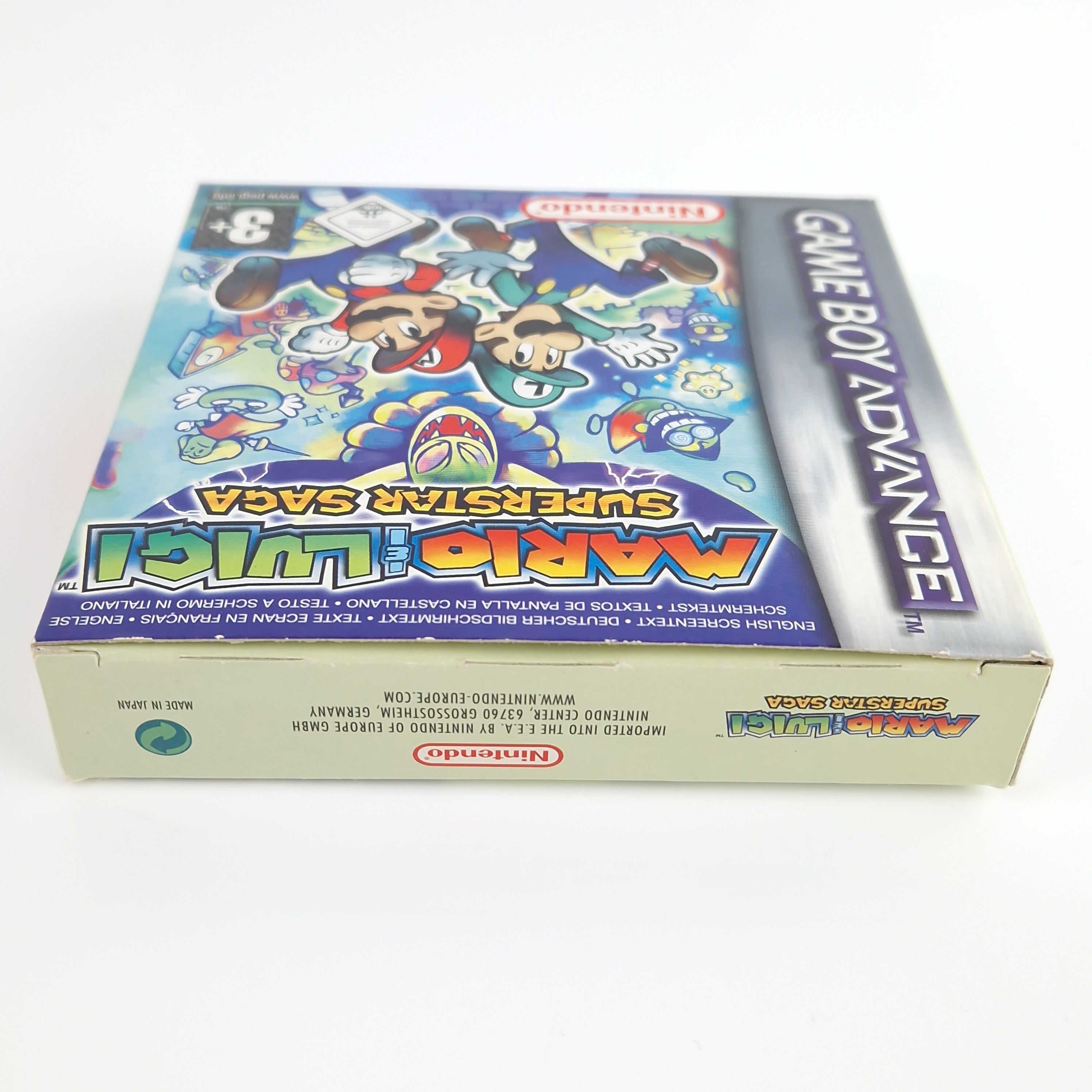 Game Boy Advance Spiel – Mario Luigi Superstar Saga OVP