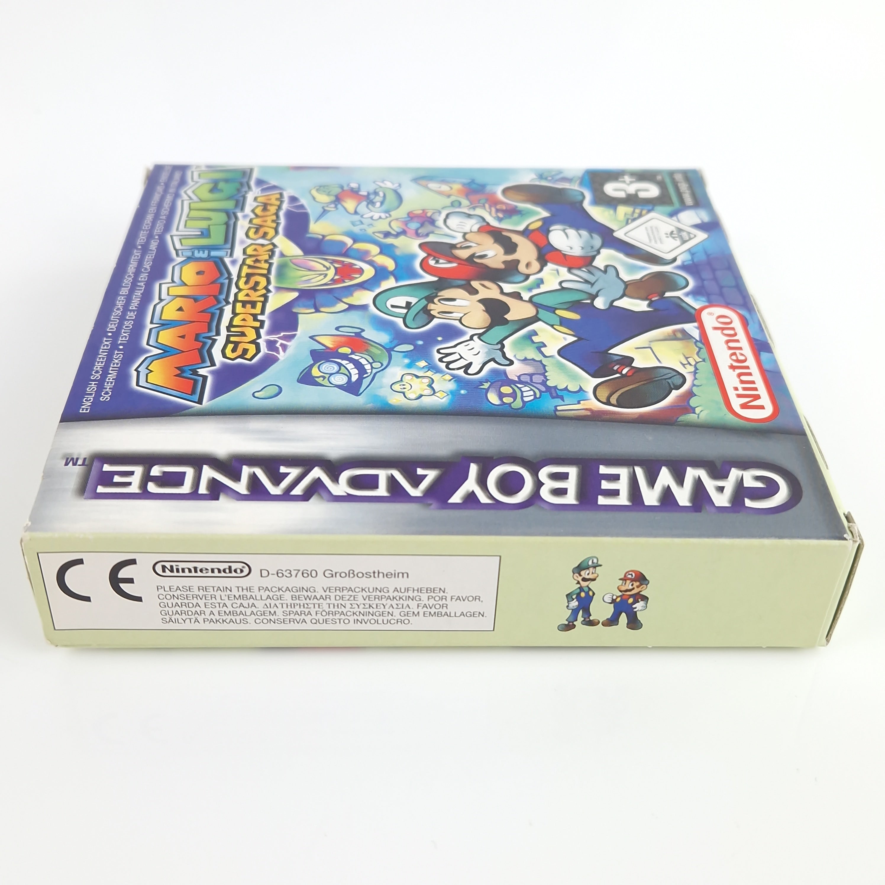 Game Boy Advance Spiel – Mario Luigi Superstar Saga OVP