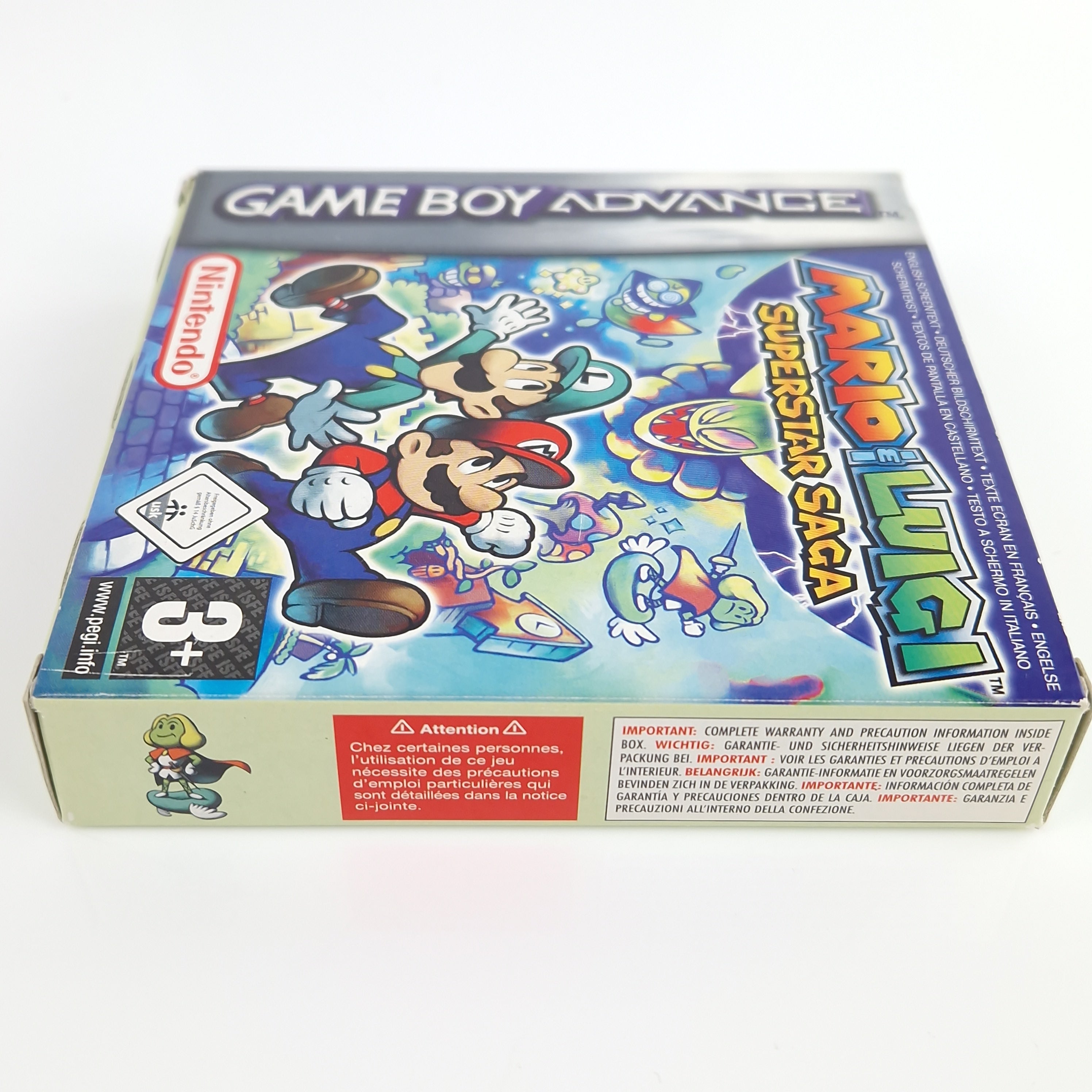 Game Boy Advance Spiel – Mario Luigi Superstar Saga OVP