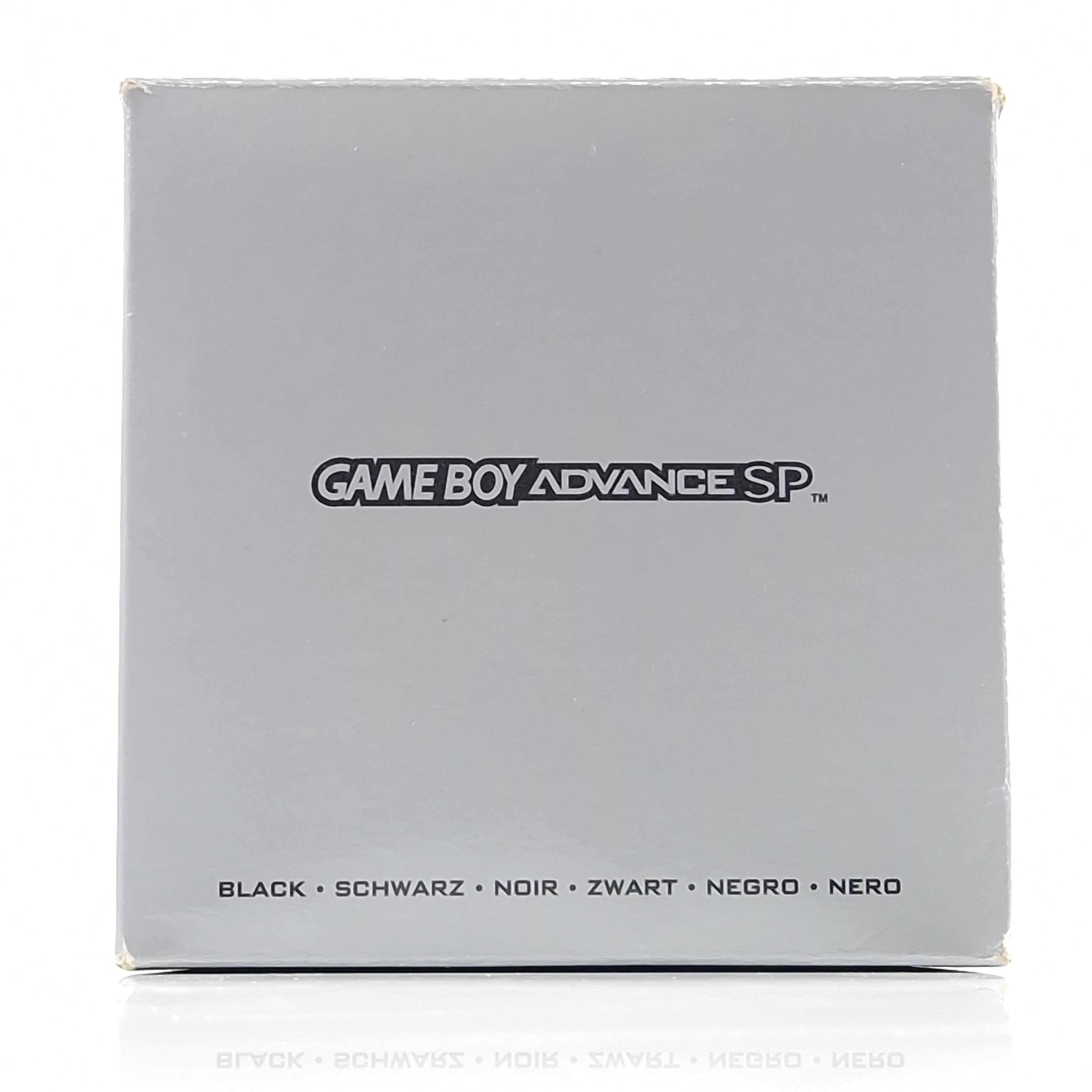 Game Boy Advance Konsole – Advance SP Schwarz OVP PAL