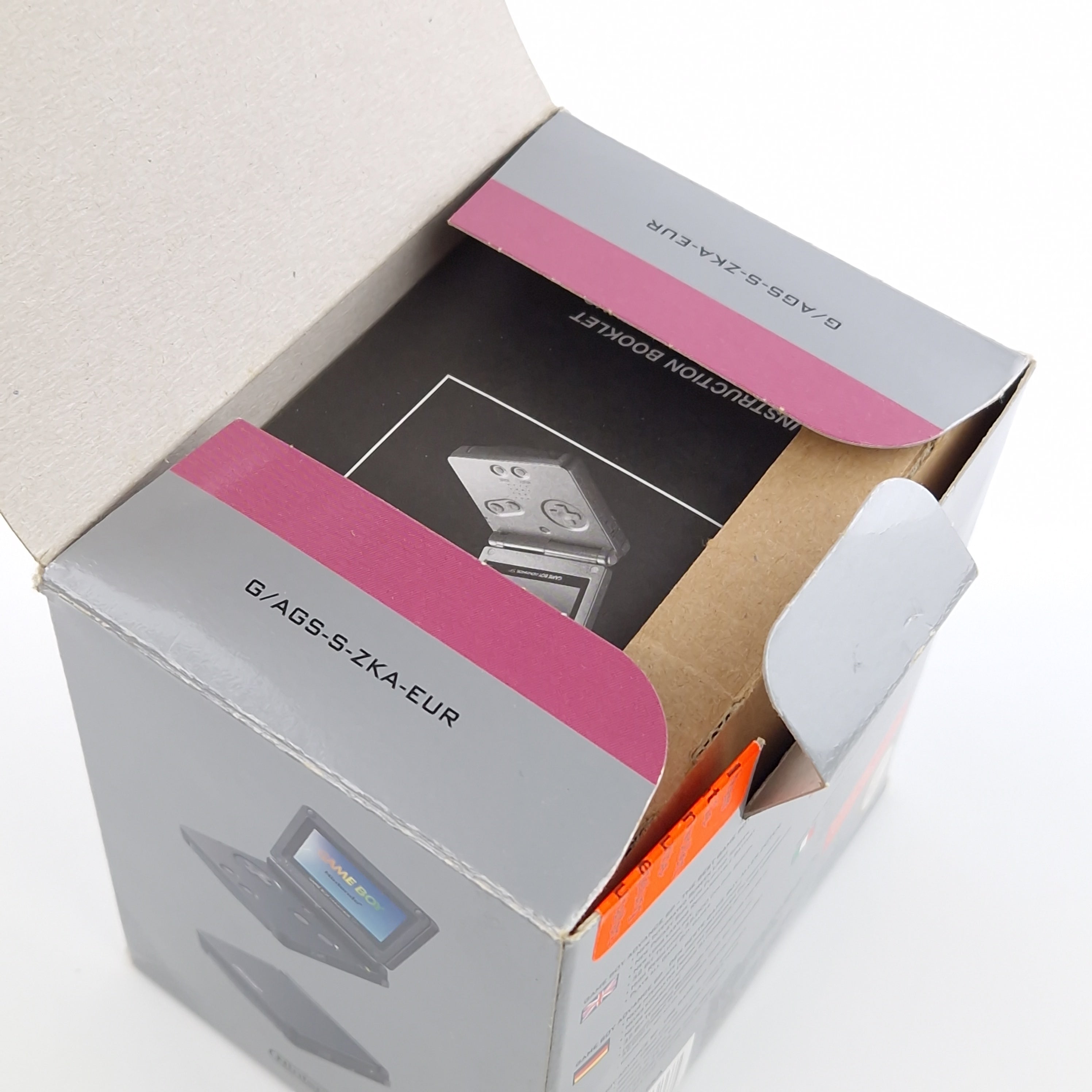 Game Boy Advance Konsole – Advance SP Schwarz OVP PAL