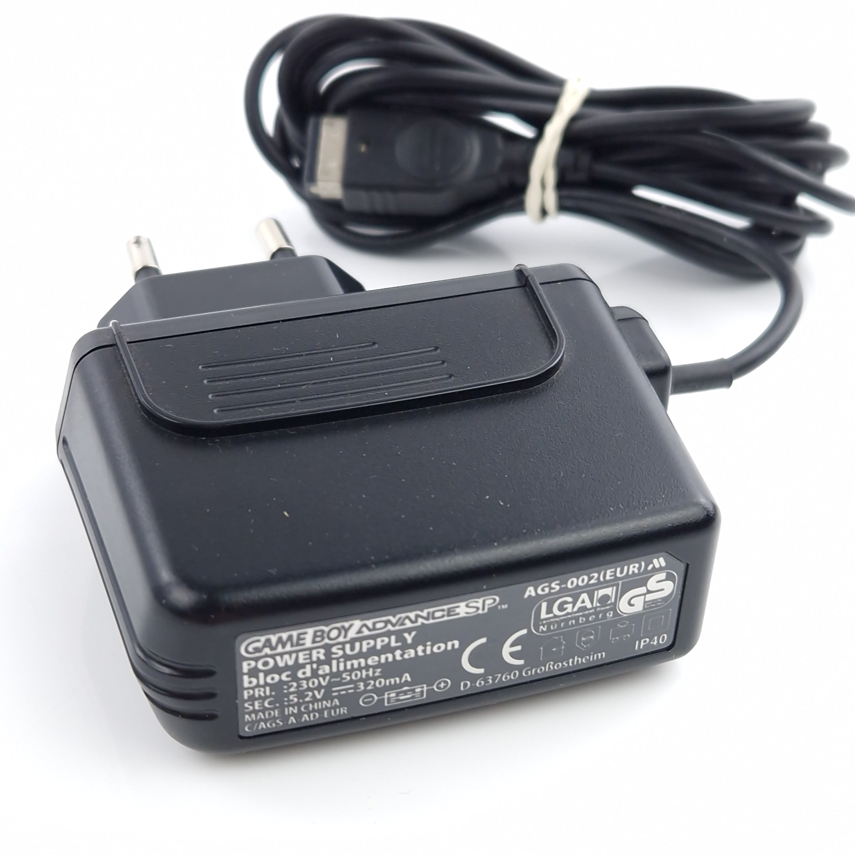 Game Boy Advance Konsole – Advance SP Schwarz OVP PAL