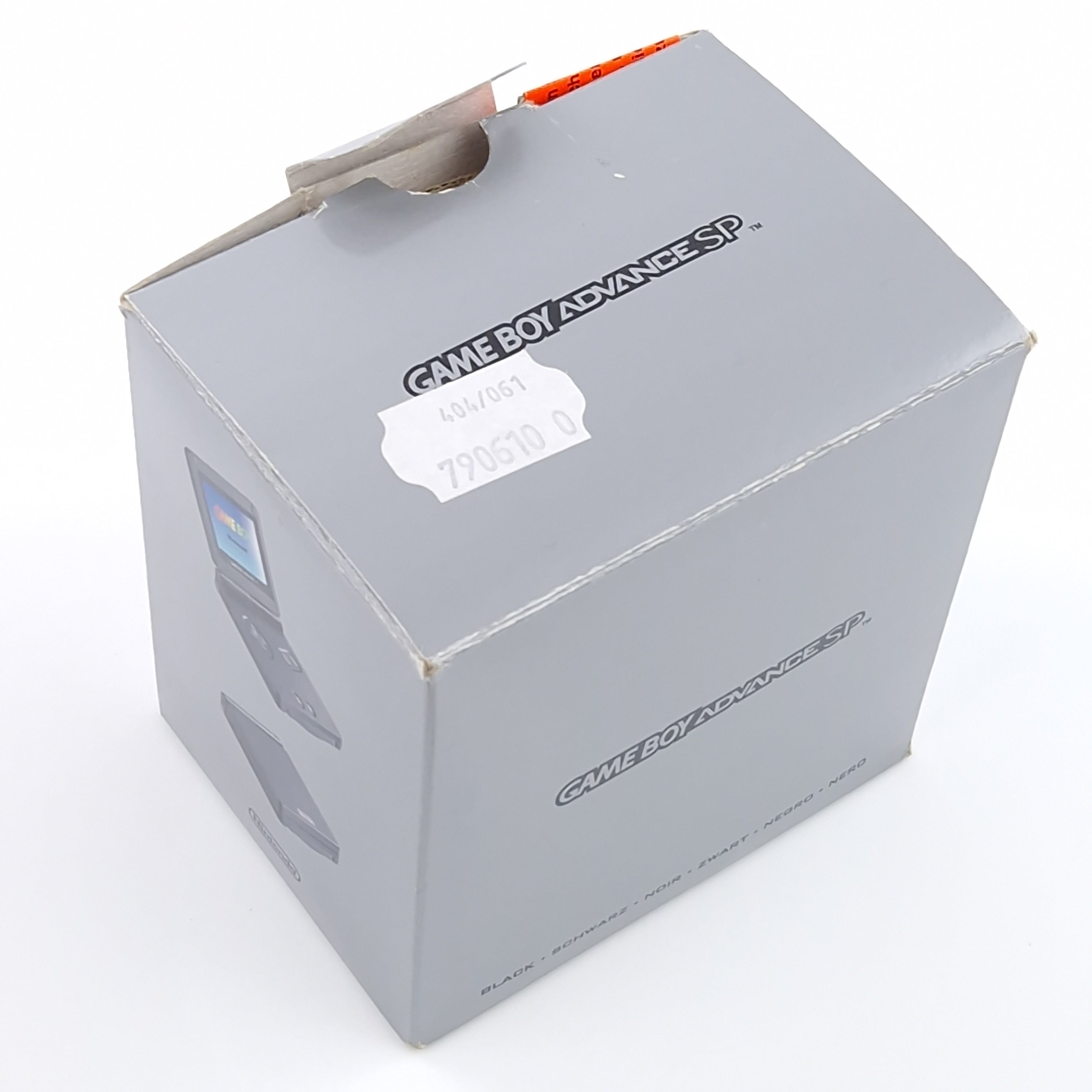 Game Boy Advance Konsole – Advance SP Schwarz OVP PAL