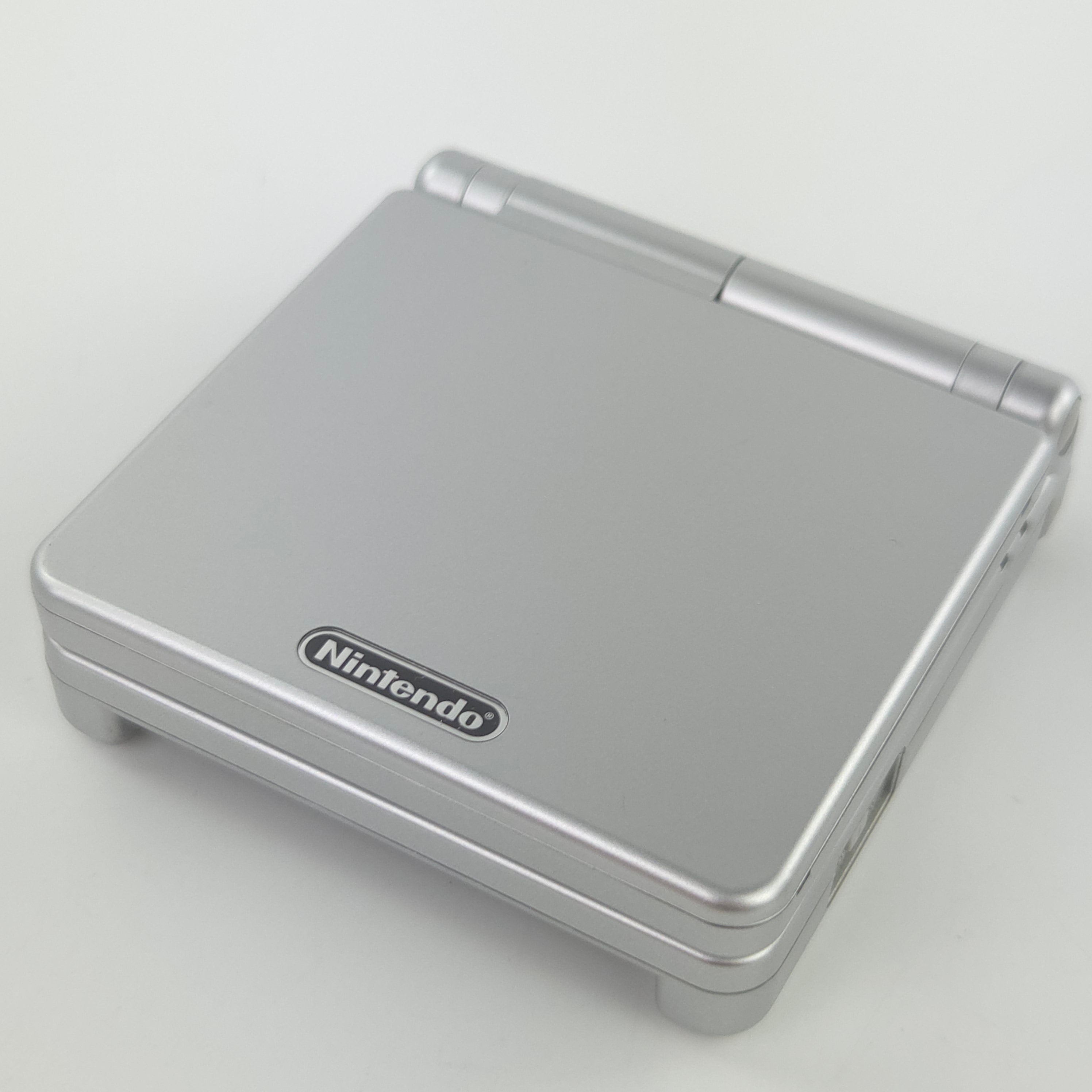 Nintendo Game Boy Advance SP Konsole Silber OVP AGS-001 defekt