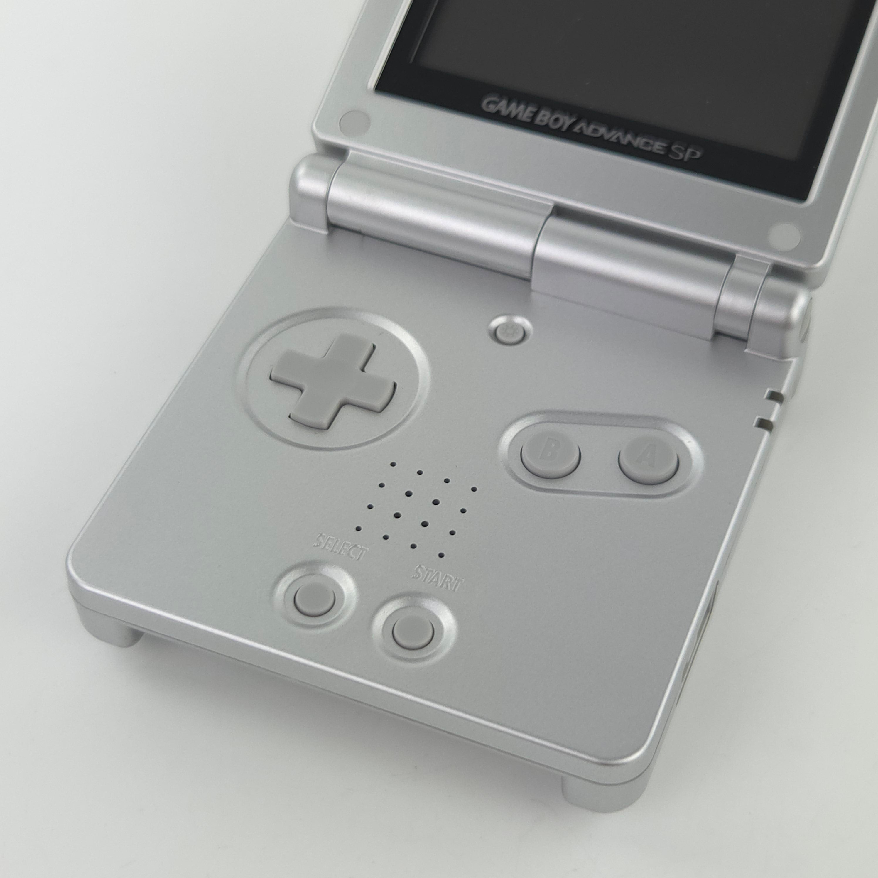 Nintendo Game Boy Advance SP Konsole Silber OVP AGS-001 defekt