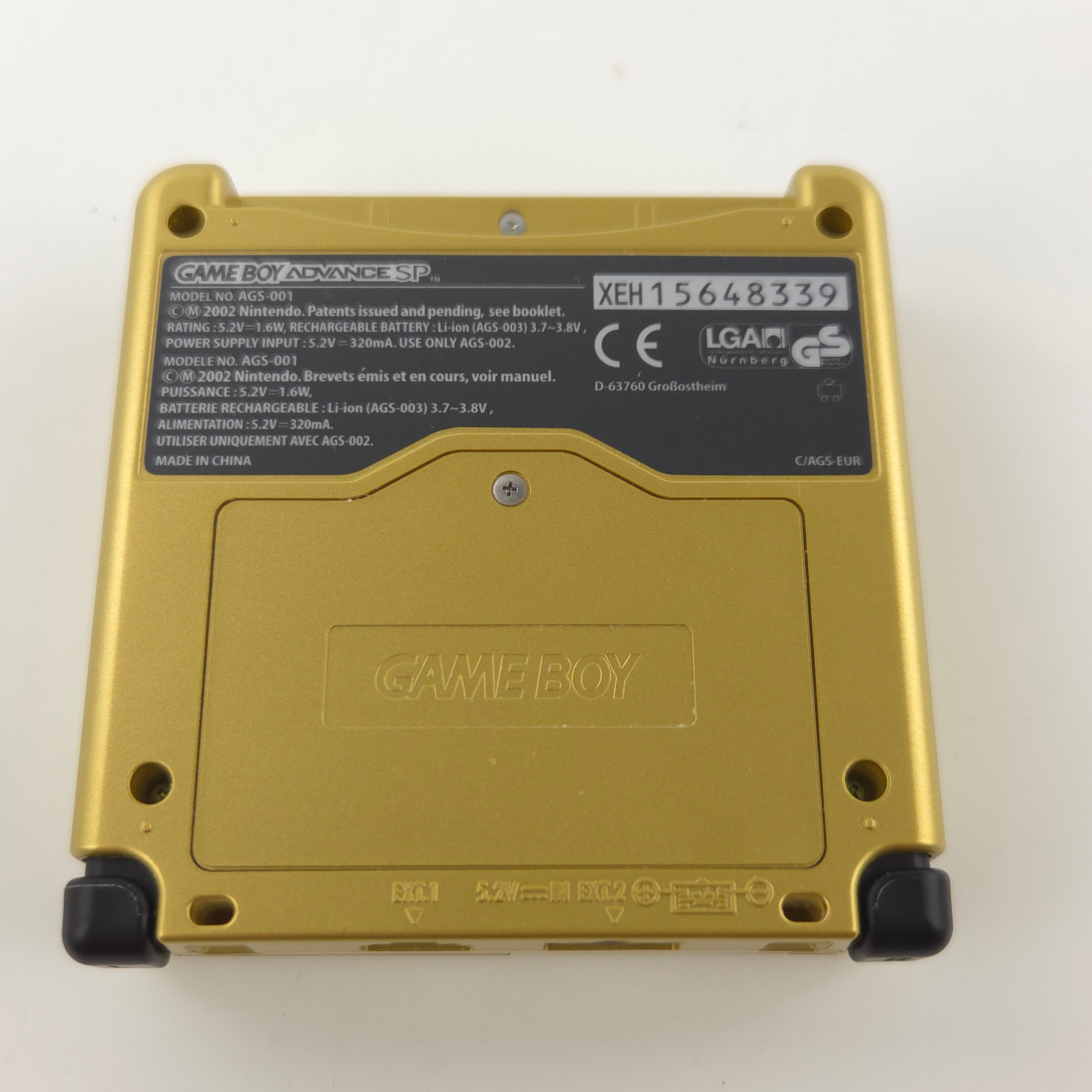 Game Boy Advance Konsole – Zelda Limited Edition Pak OVP