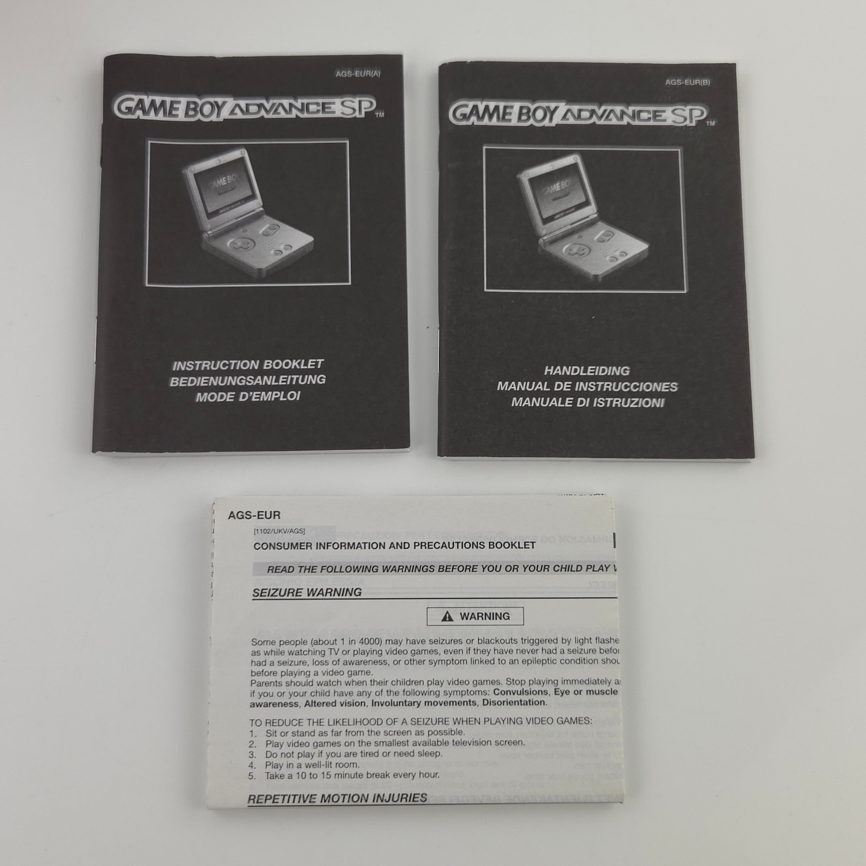 Game Boy Advance Konsole – Zelda Limited Edition Pak OVP