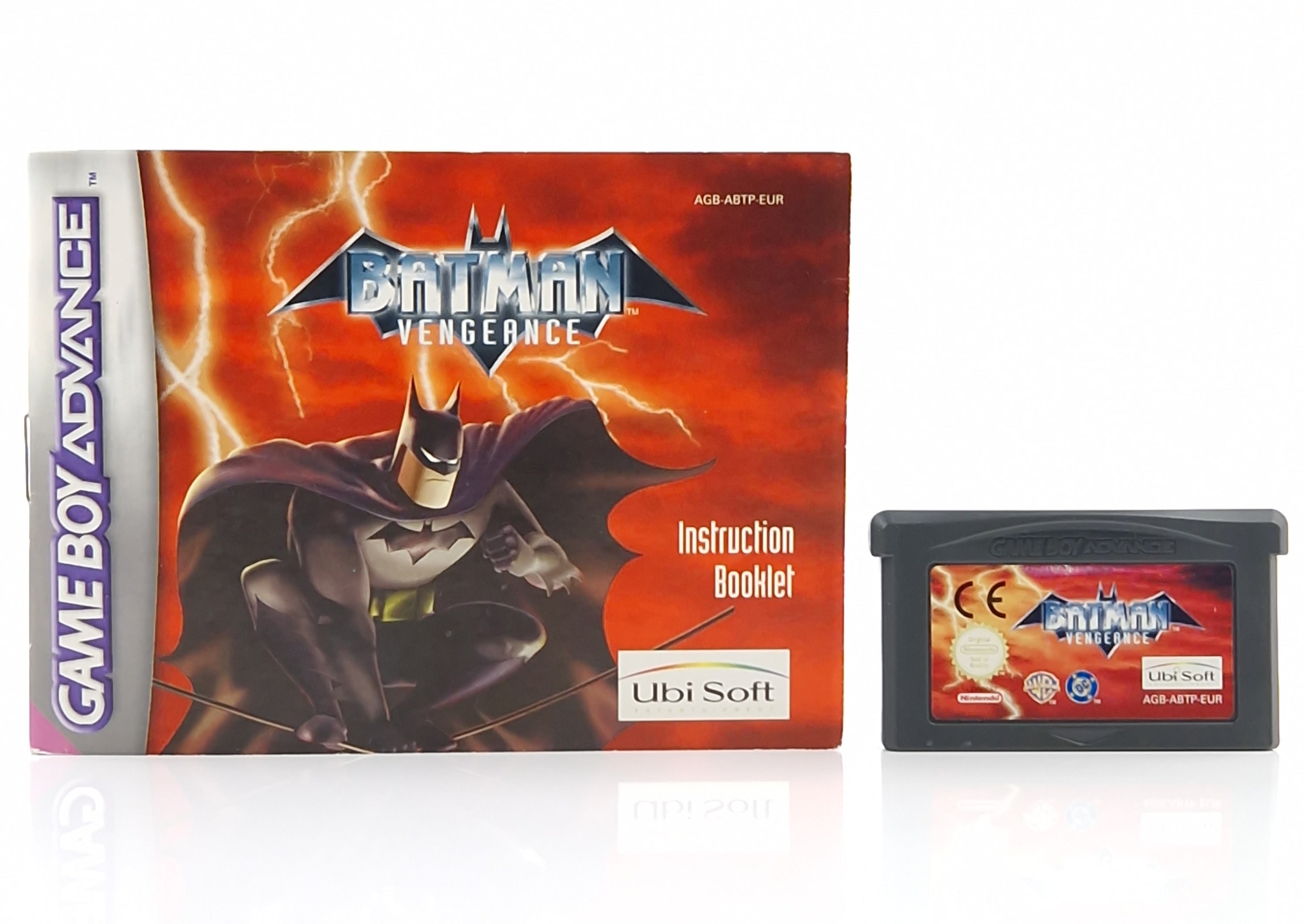 Game Boy Advance Spiel – Batman Vengeance Modul + Anleitung