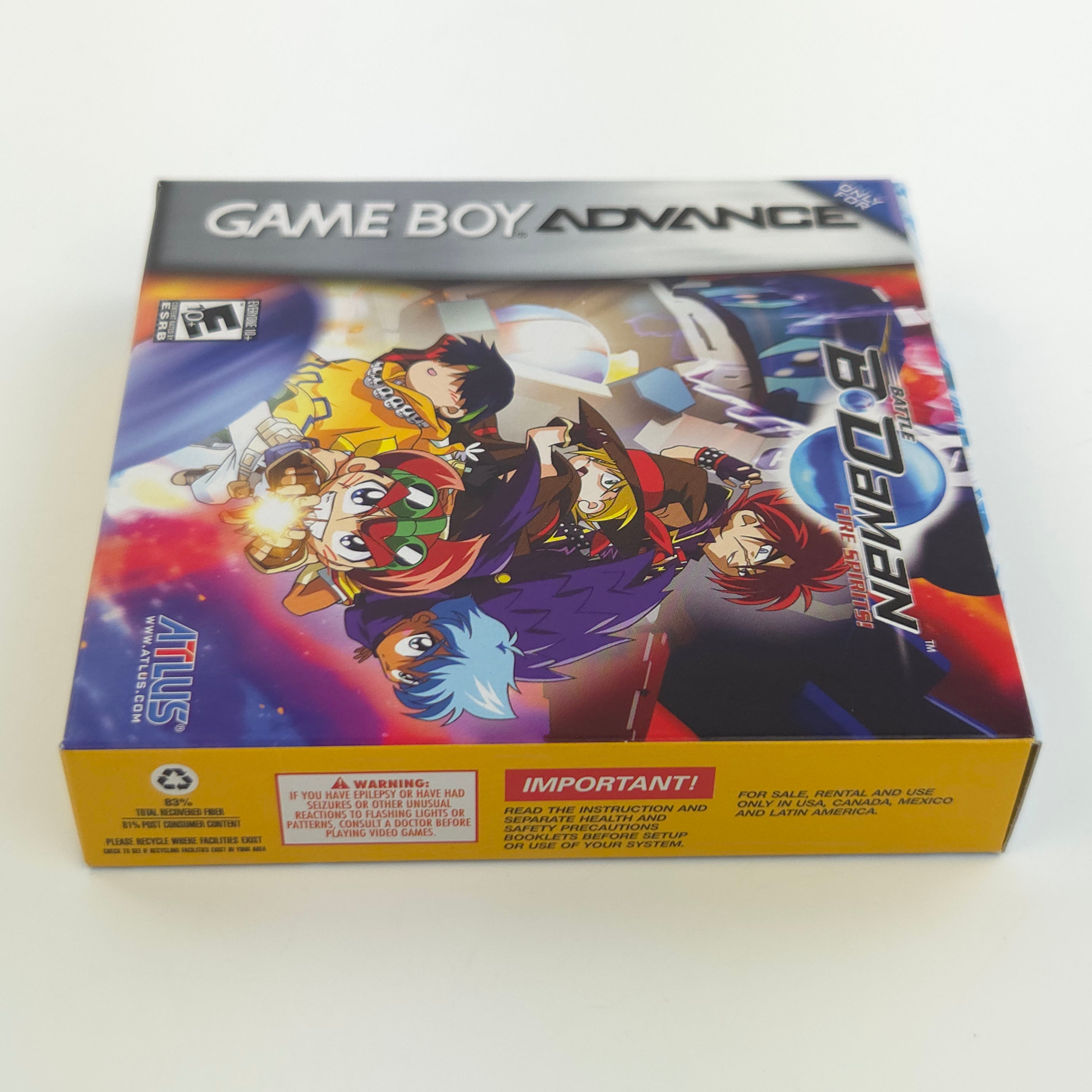 Game Boy Advance Spiel – Battle B-Daman Fire Spirits OVP