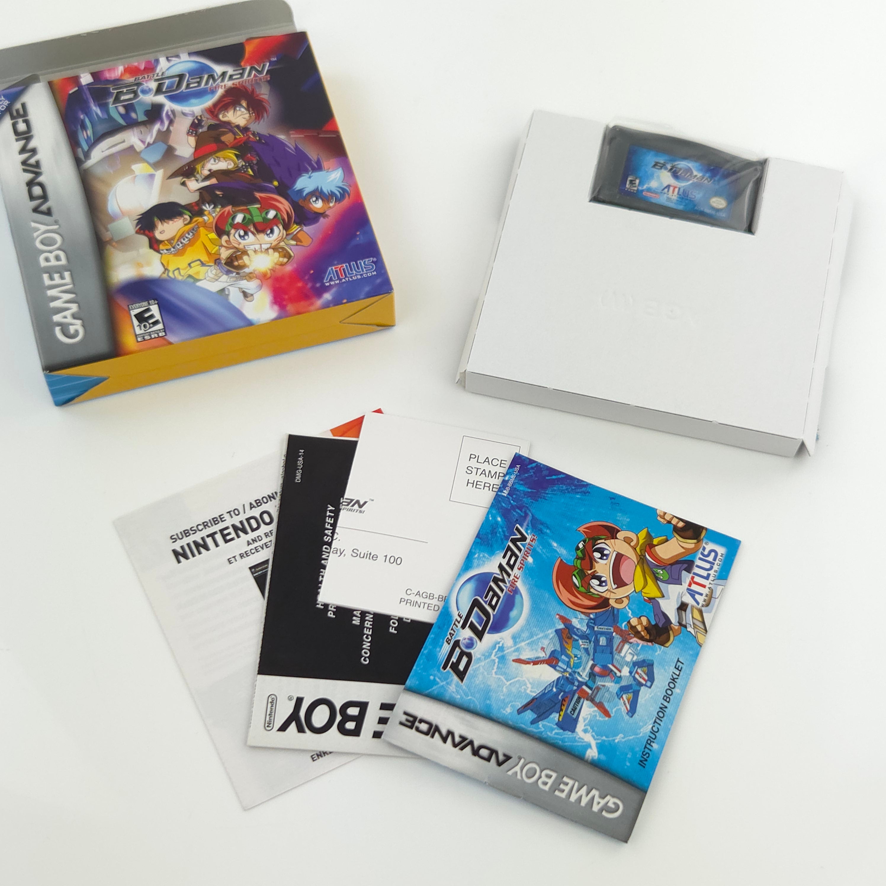 Game Boy Advance Spiel – Battle B-Daman Fire Spirits OVP