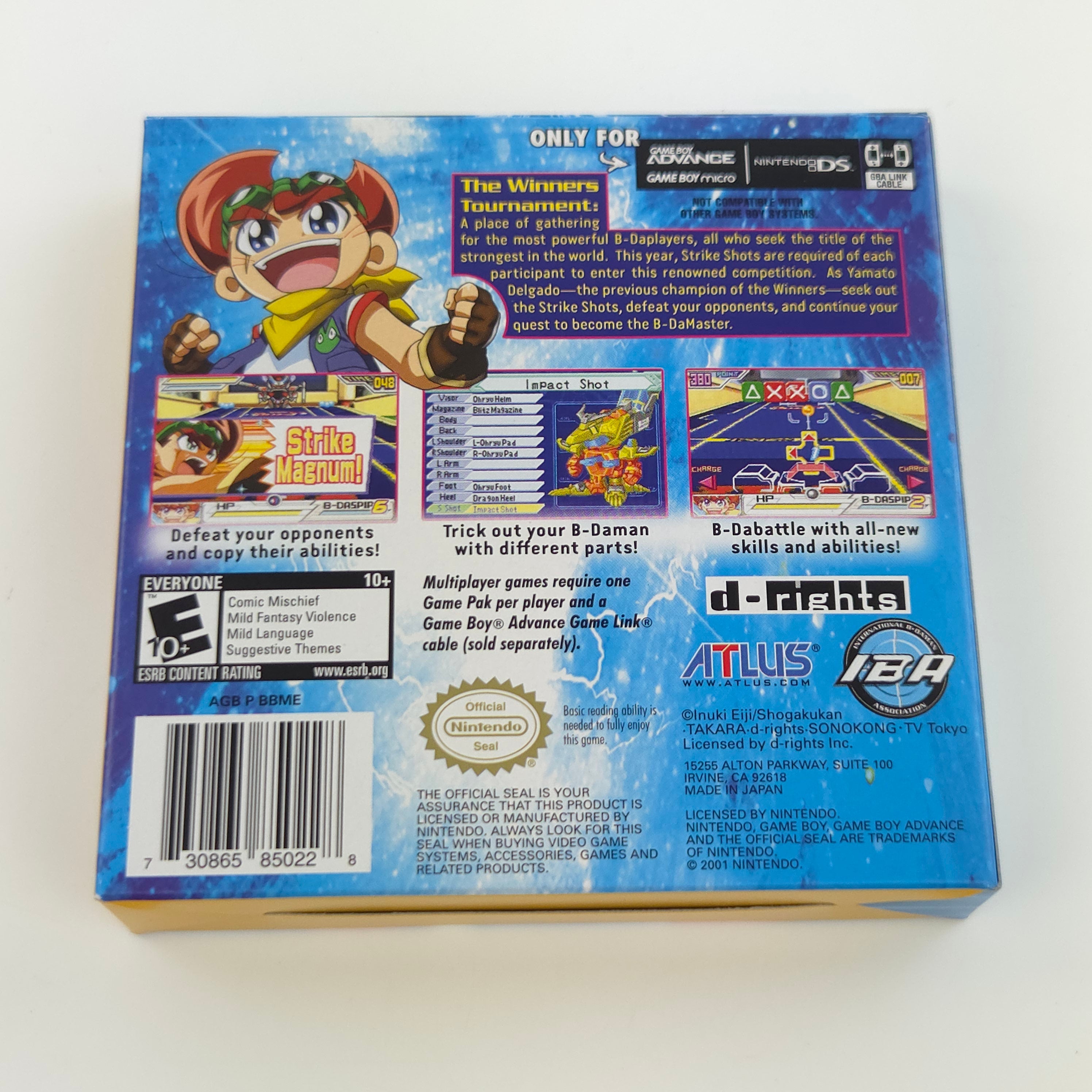 Game Boy Advance Spiel – Battle B-Daman Fire Spirits OVP