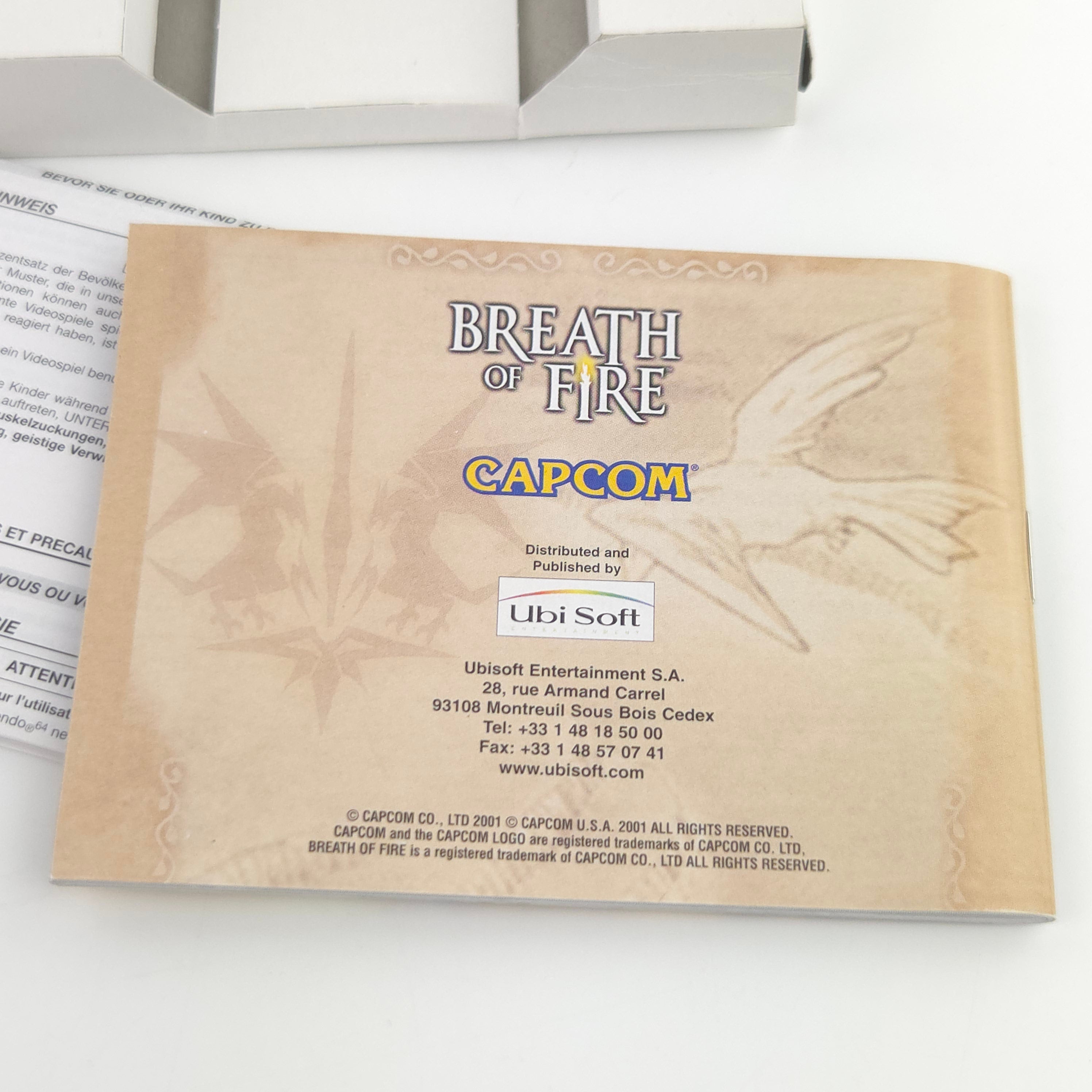 Game Boy Advance Spiel – Breath of Fire (OVP PAL)