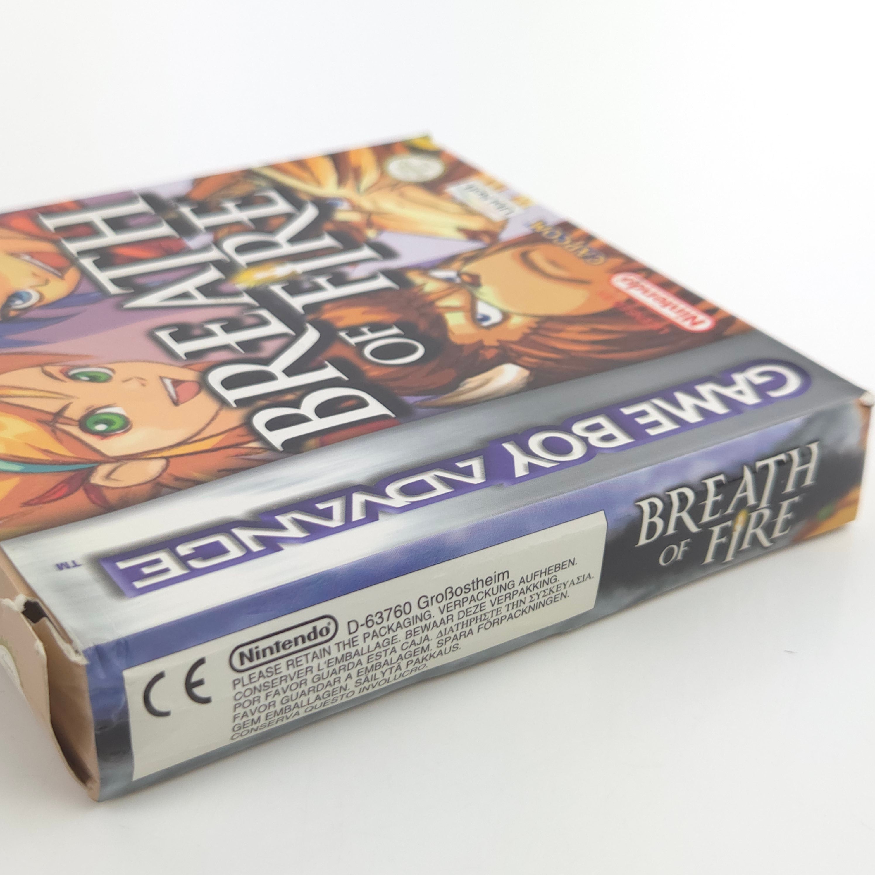 Game Boy Advance Spiel – Breath of Fire (OVP PAL)