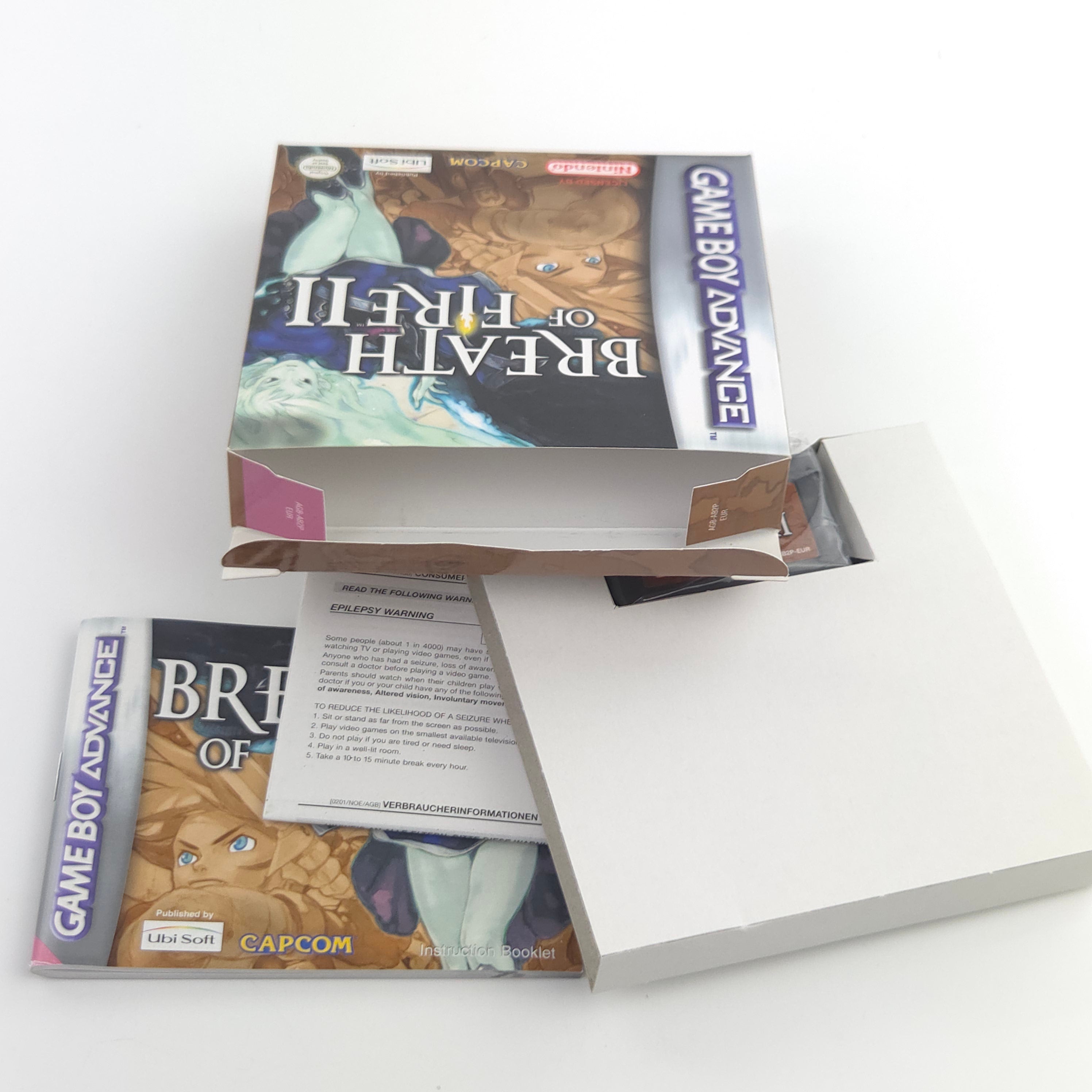 Game Boy Advance Spiel – Breath of Fire II (OVP PAL)