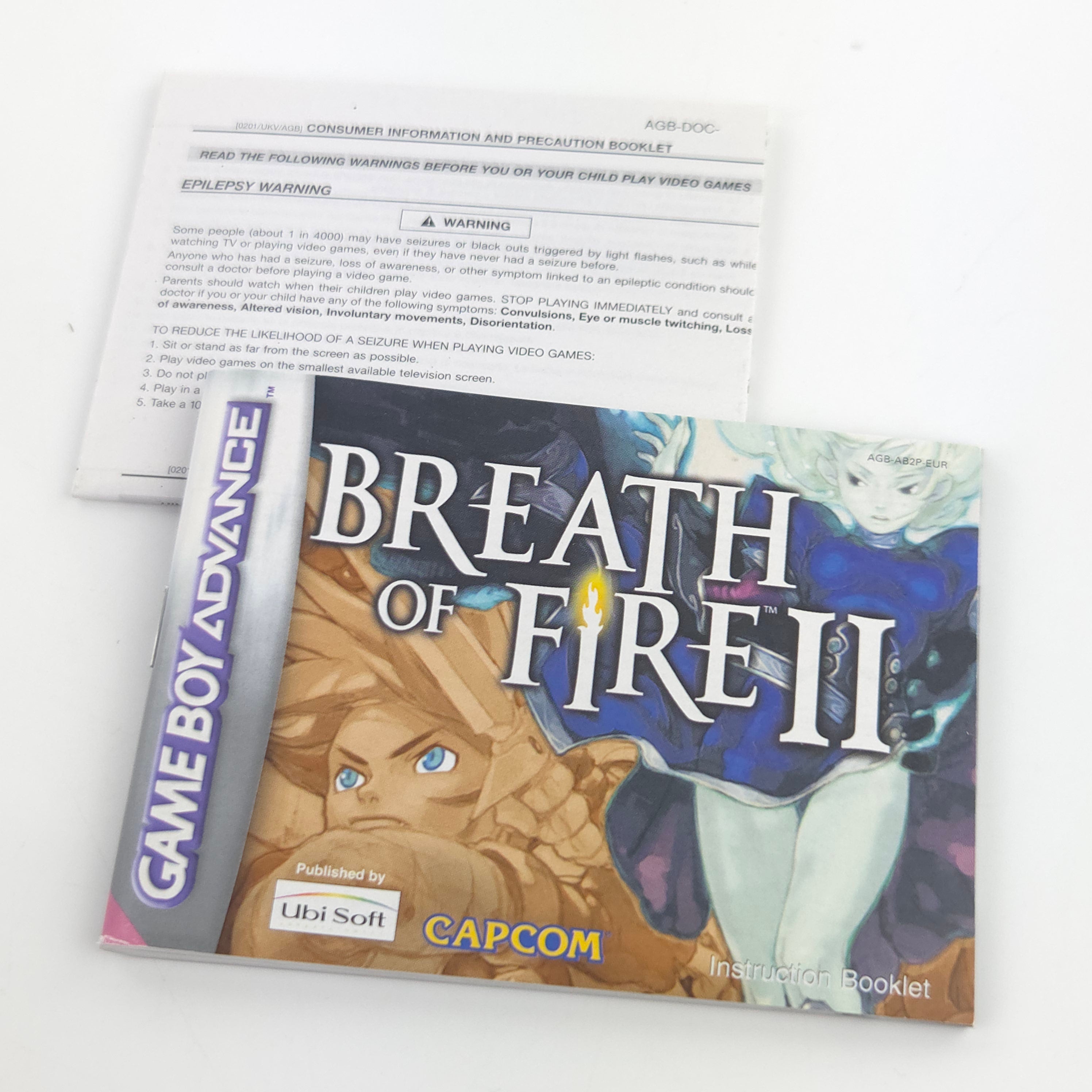 Game Boy Advance Spiel – Breath of Fire II (OVP PAL)