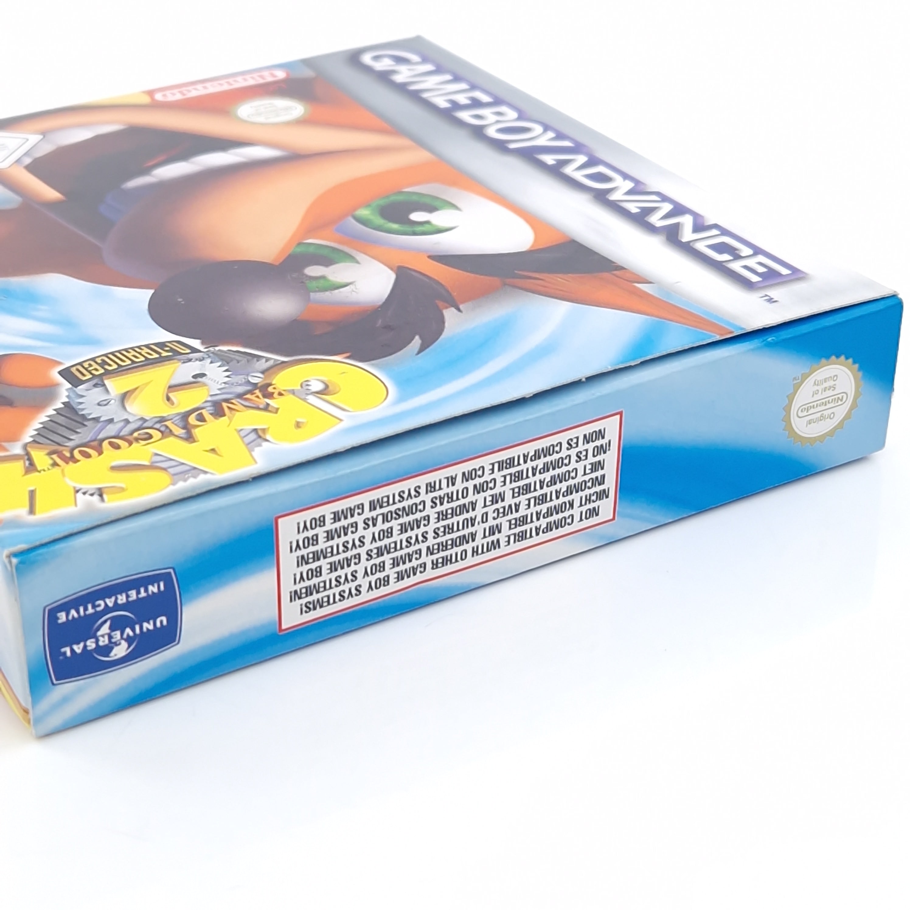 Game Boy Advance Spiel – Crash Bandicoot 2 N-Tranced OVP PAL