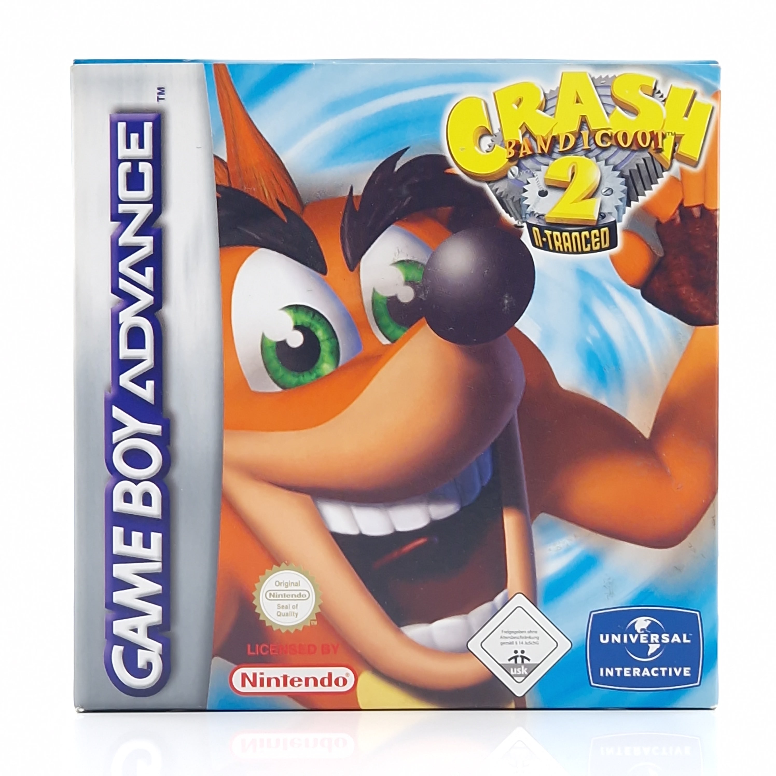 Game Boy Advance Spiel – Crash Bandicoot 2 N-Tranced OVP PAL