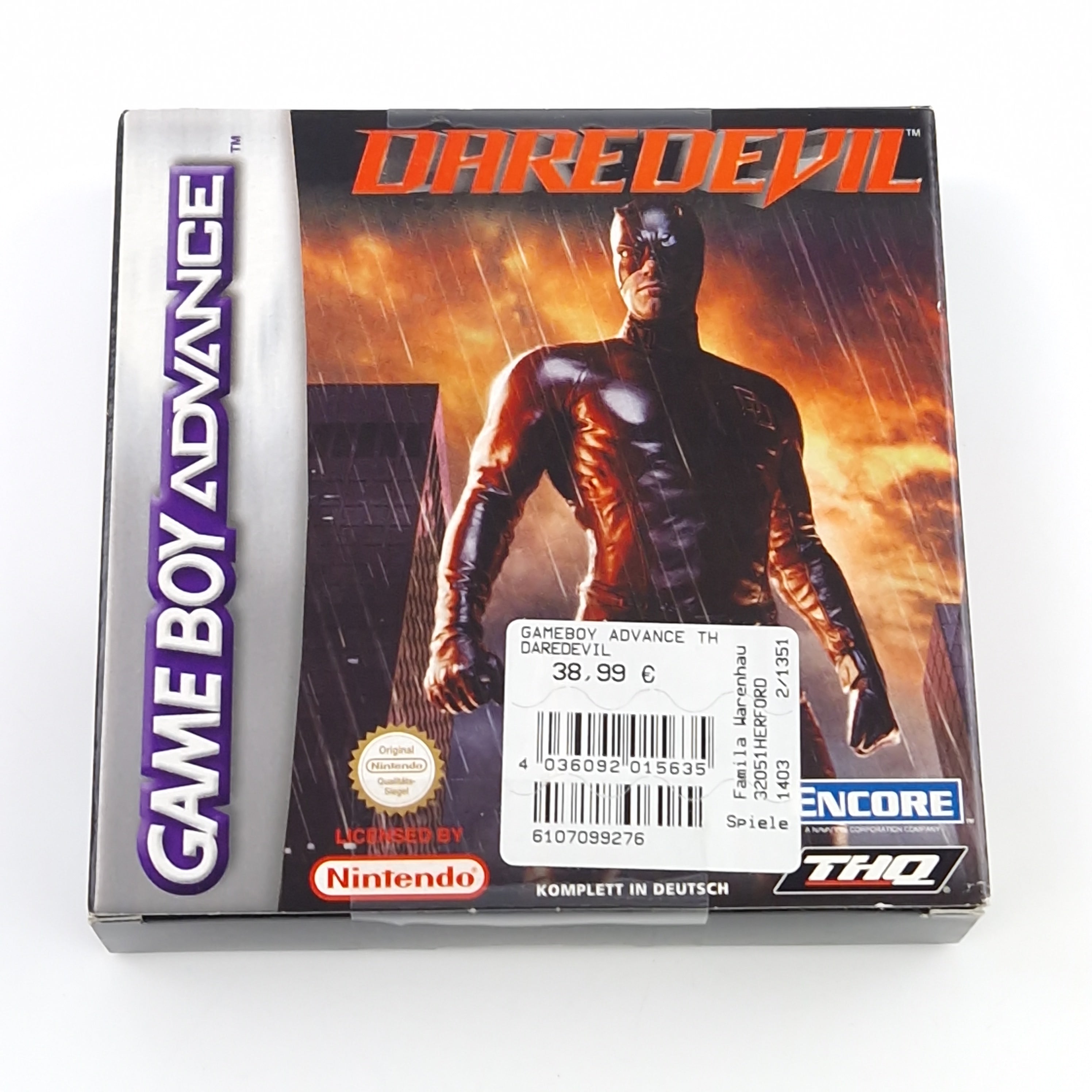 Game Boy Advance Spiel – Dare Devil Neu OVP