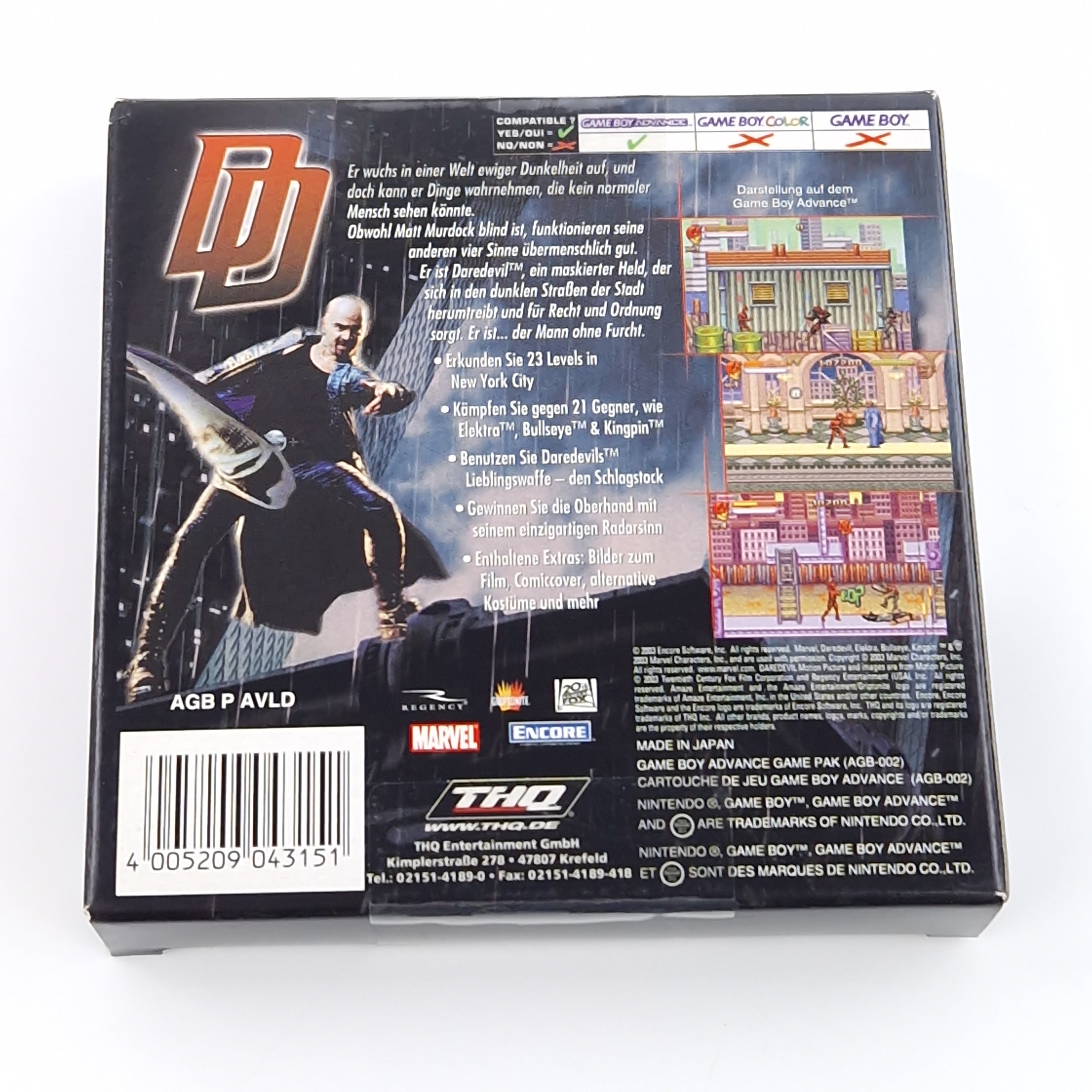 Game Boy Advance Spiel – Dare Devil Neu OVP