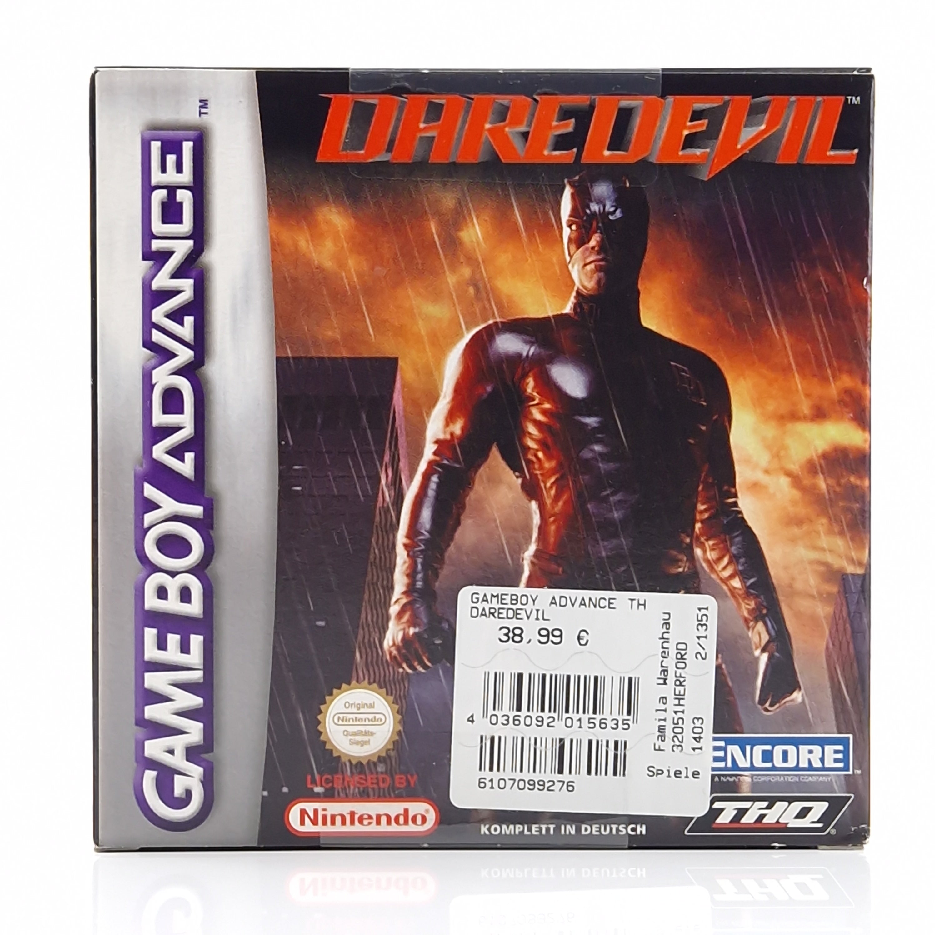 Game Boy Advance Spiel – Dare Devil Neu OVP