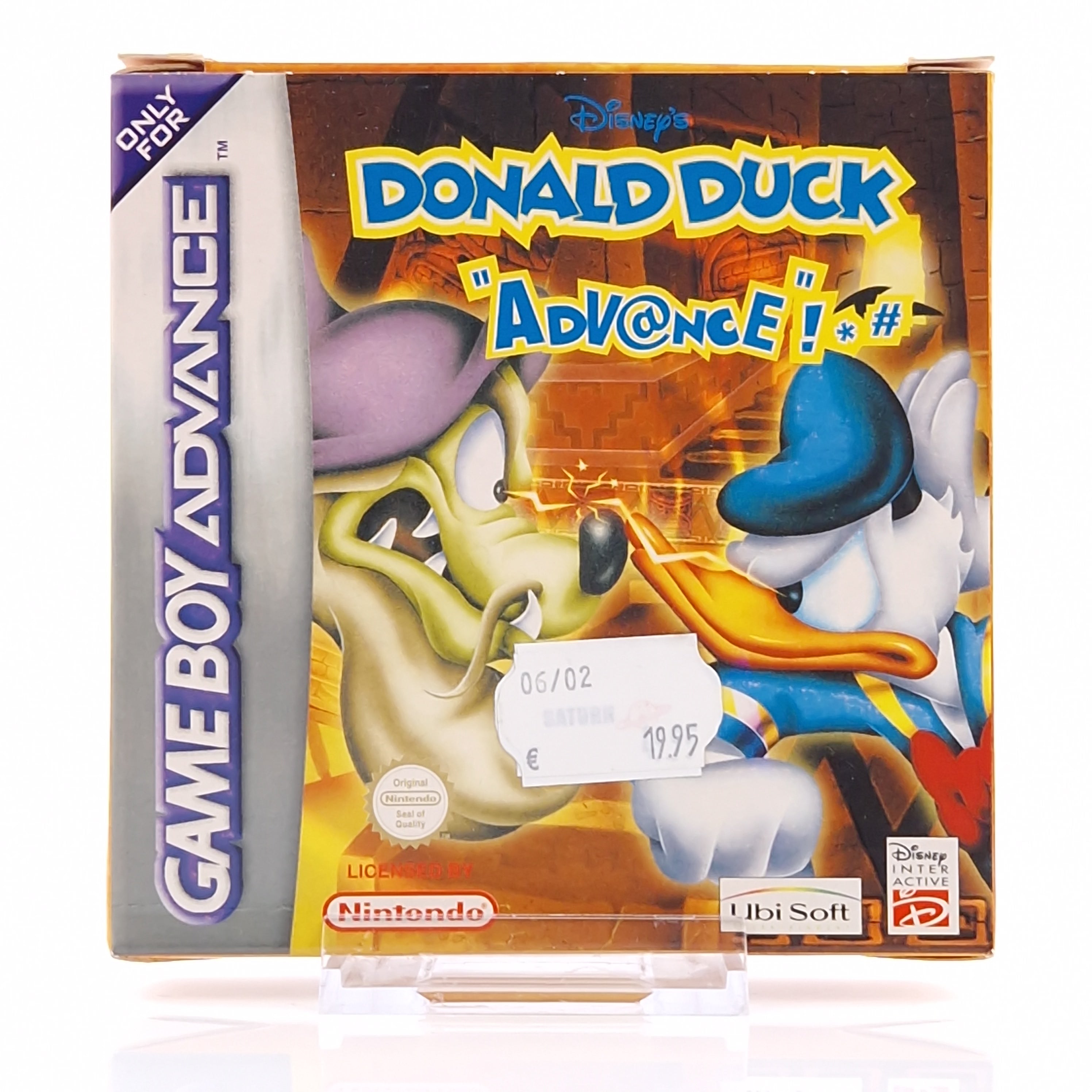 Game Boy Advance Spiel – Disneys Donald Duck Advance OVP PAL