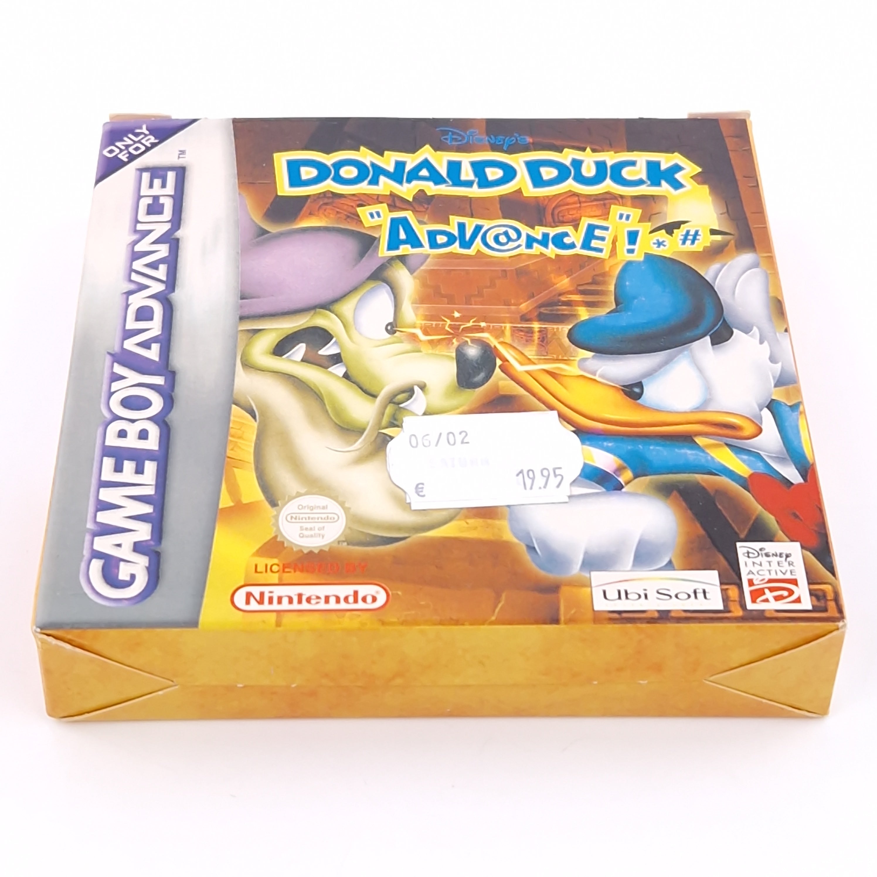 Game Boy Advance Spiel – Disneys Donald Duck Advance OVP PAL