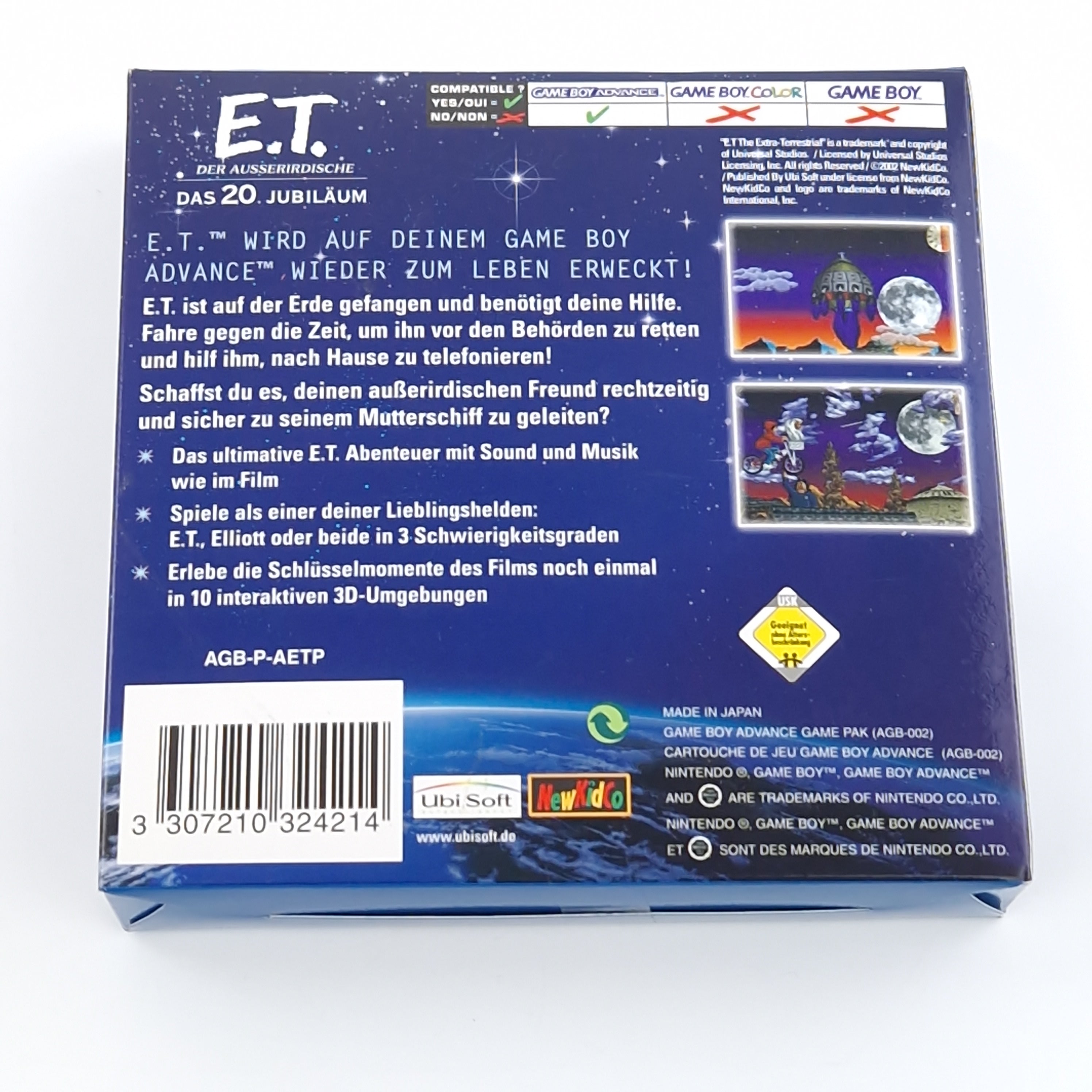 Nintendo Game Boy Advance Spiel – ET 20 Jubiläum OVP