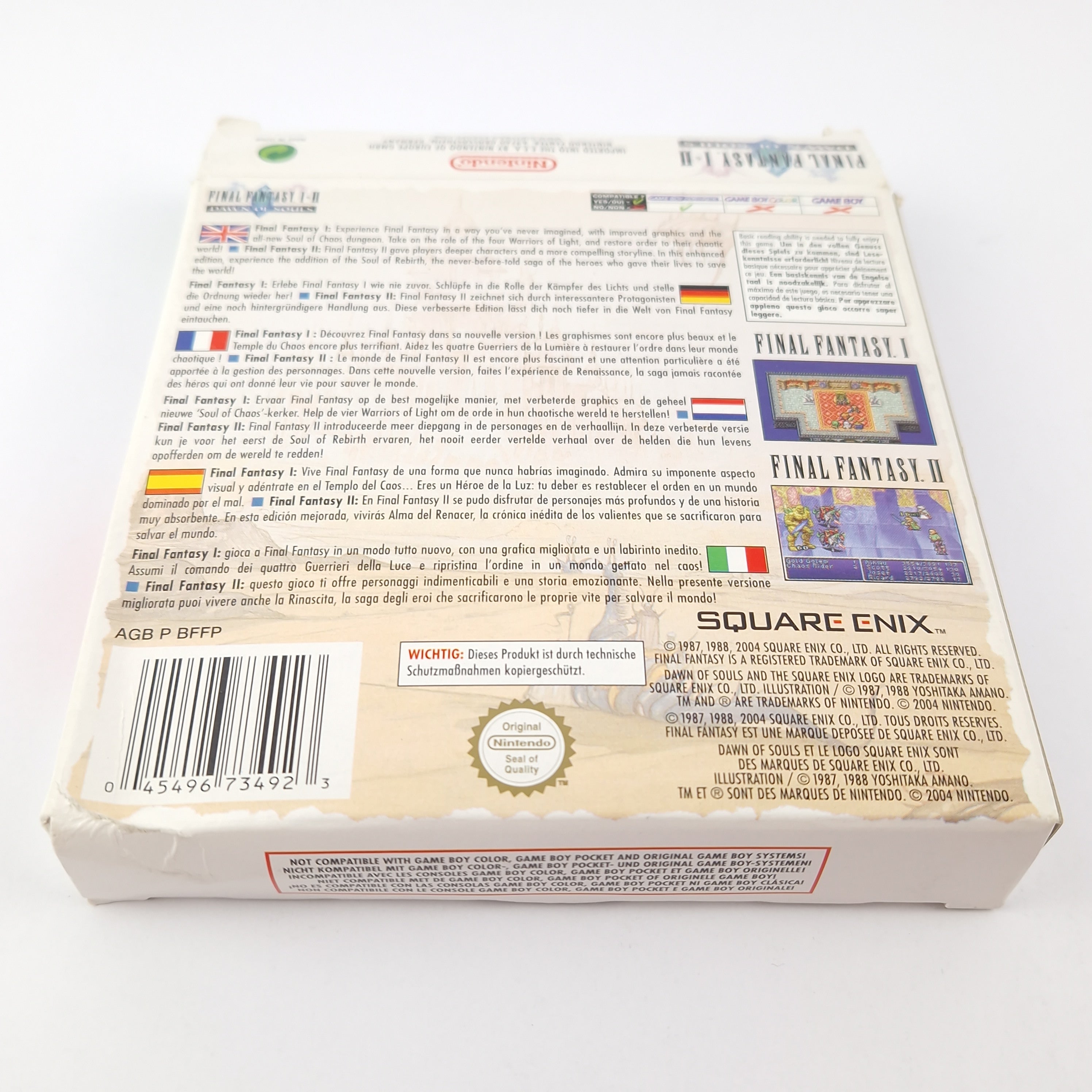 Nintendo Game Boy Advance Spiel – Dawn of Souls (OVP)