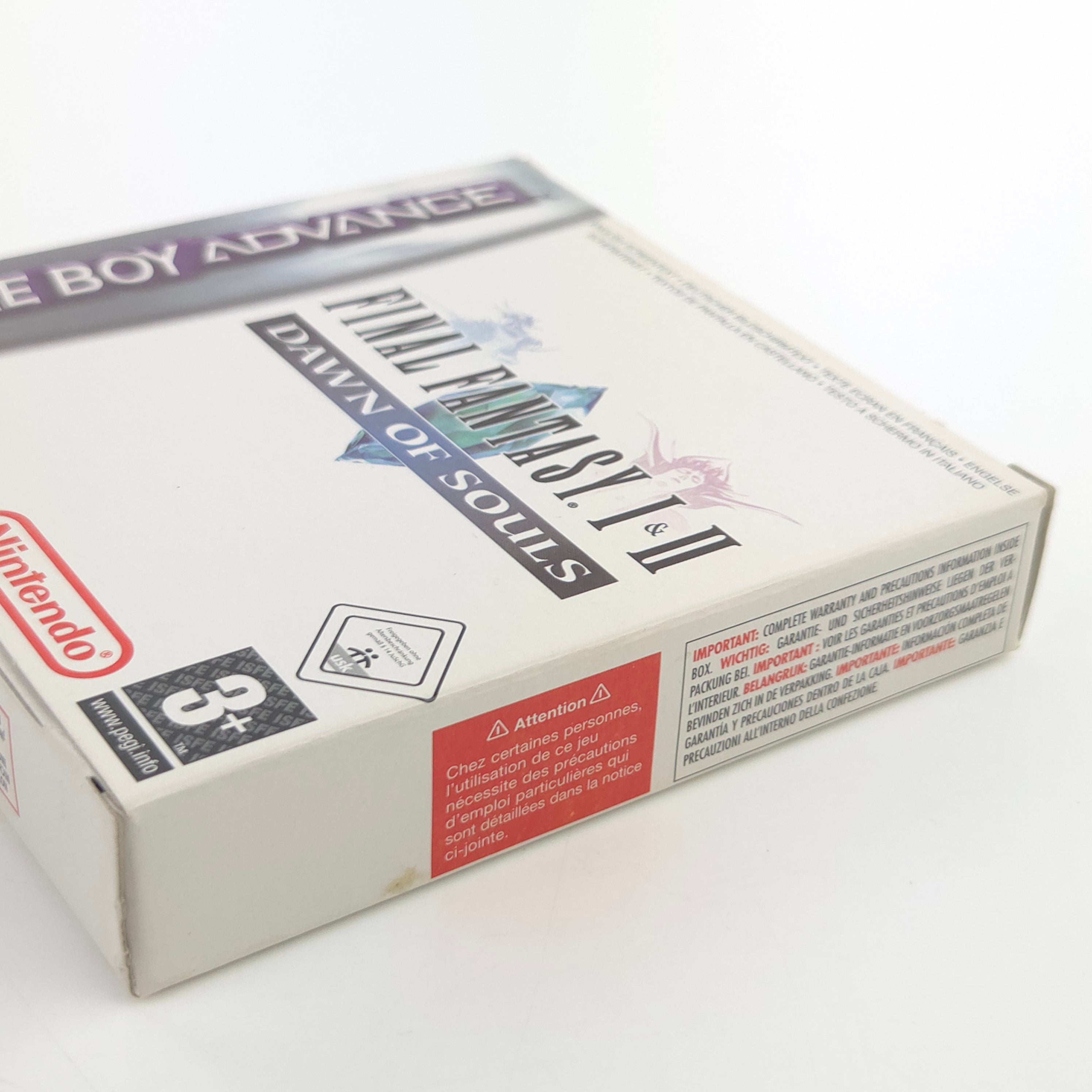Game Boy Advance Spiel – Final Fantasy I II Dawn of Souls OVP PAL