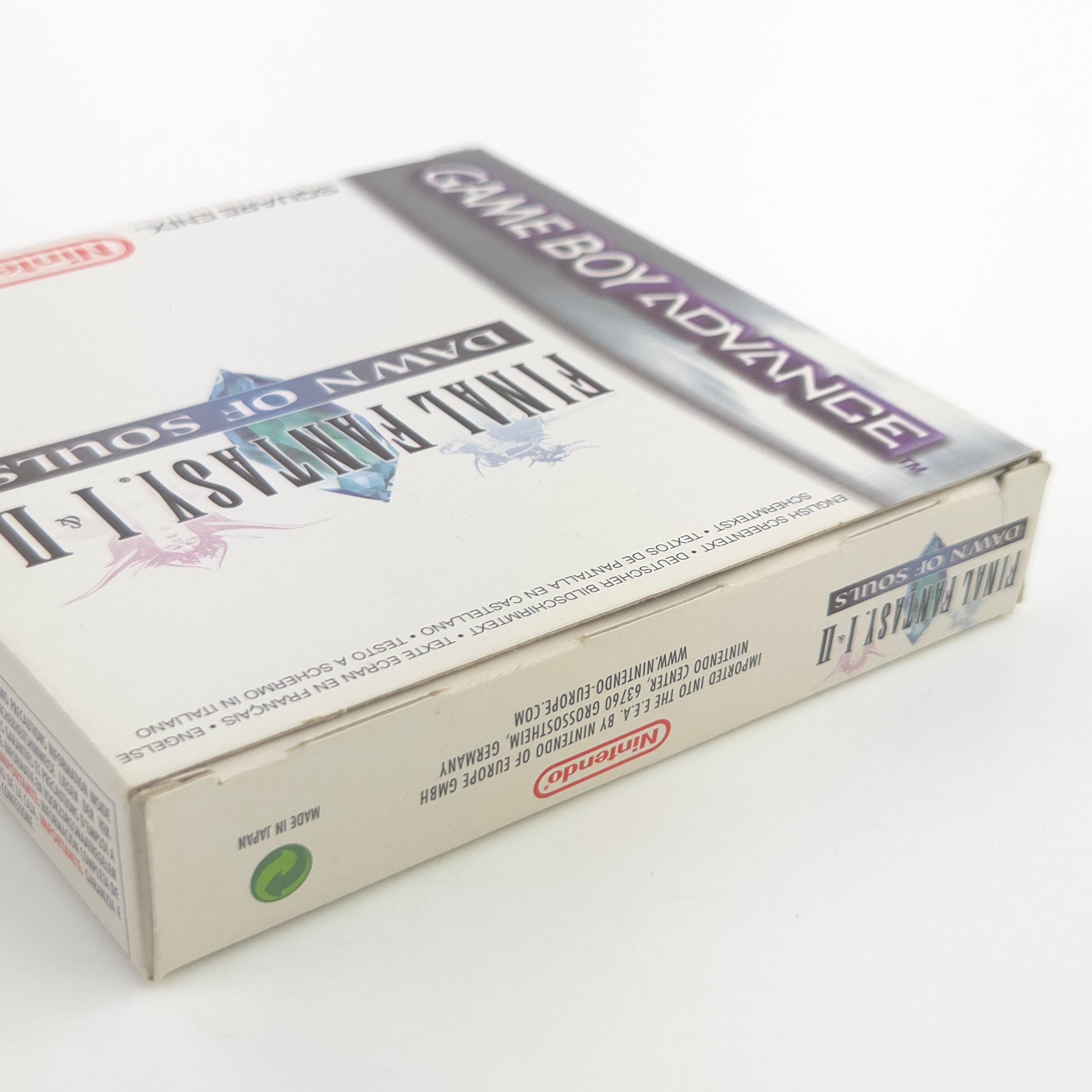 Game Boy Advance Spiel – Final Fantasy I II Dawn of Souls OVP PAL