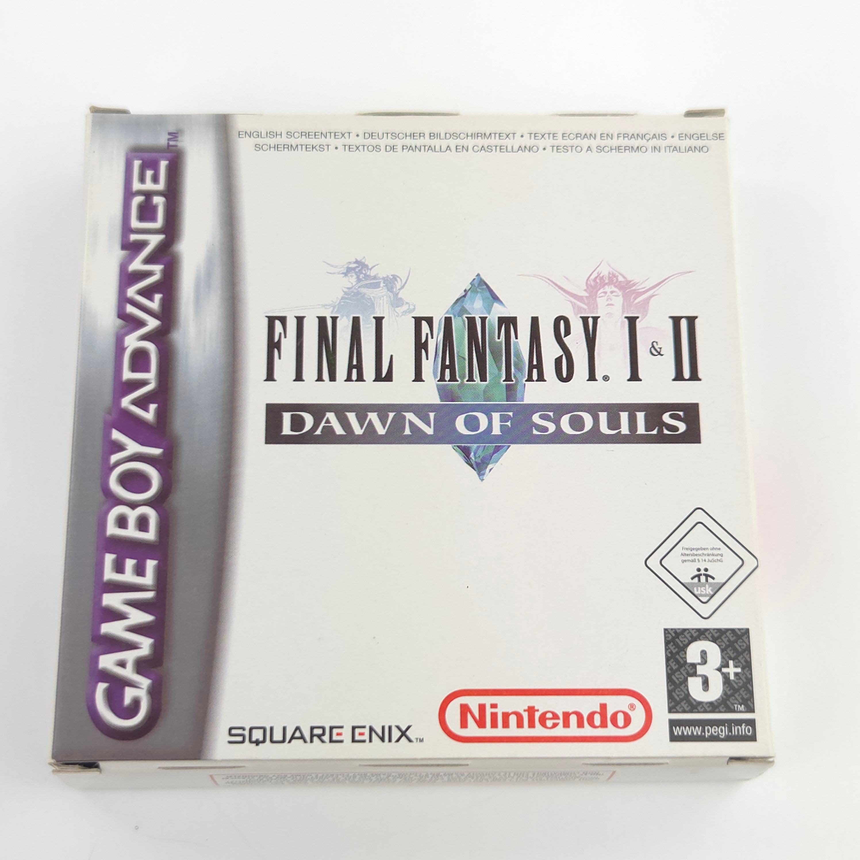 Game Boy Advance Spiel – Final Fantasy I II Dawn of Souls OVP PAL