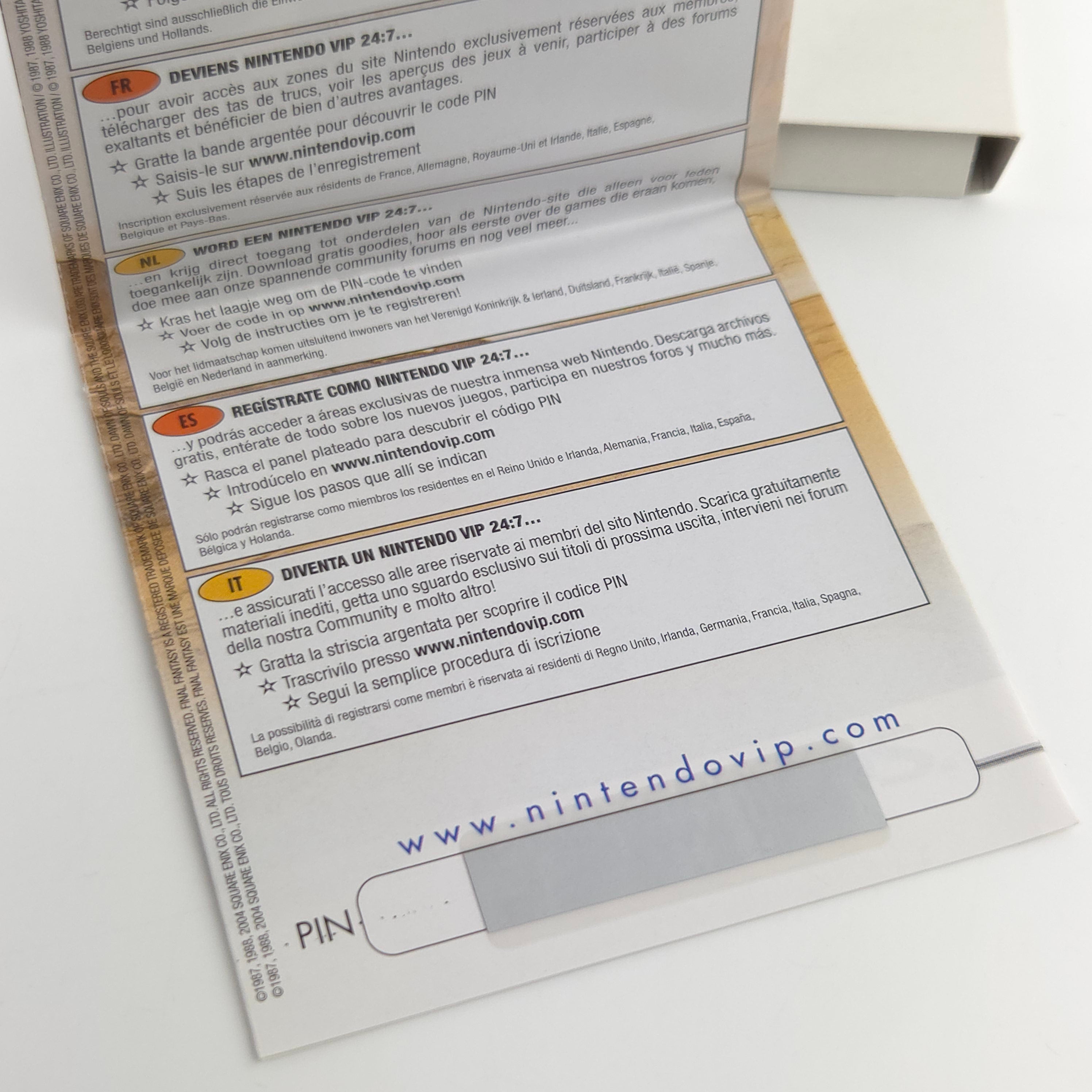 Game Boy Advance Spiel – Final Fantasy I II Dawn of Souls OVP PAL