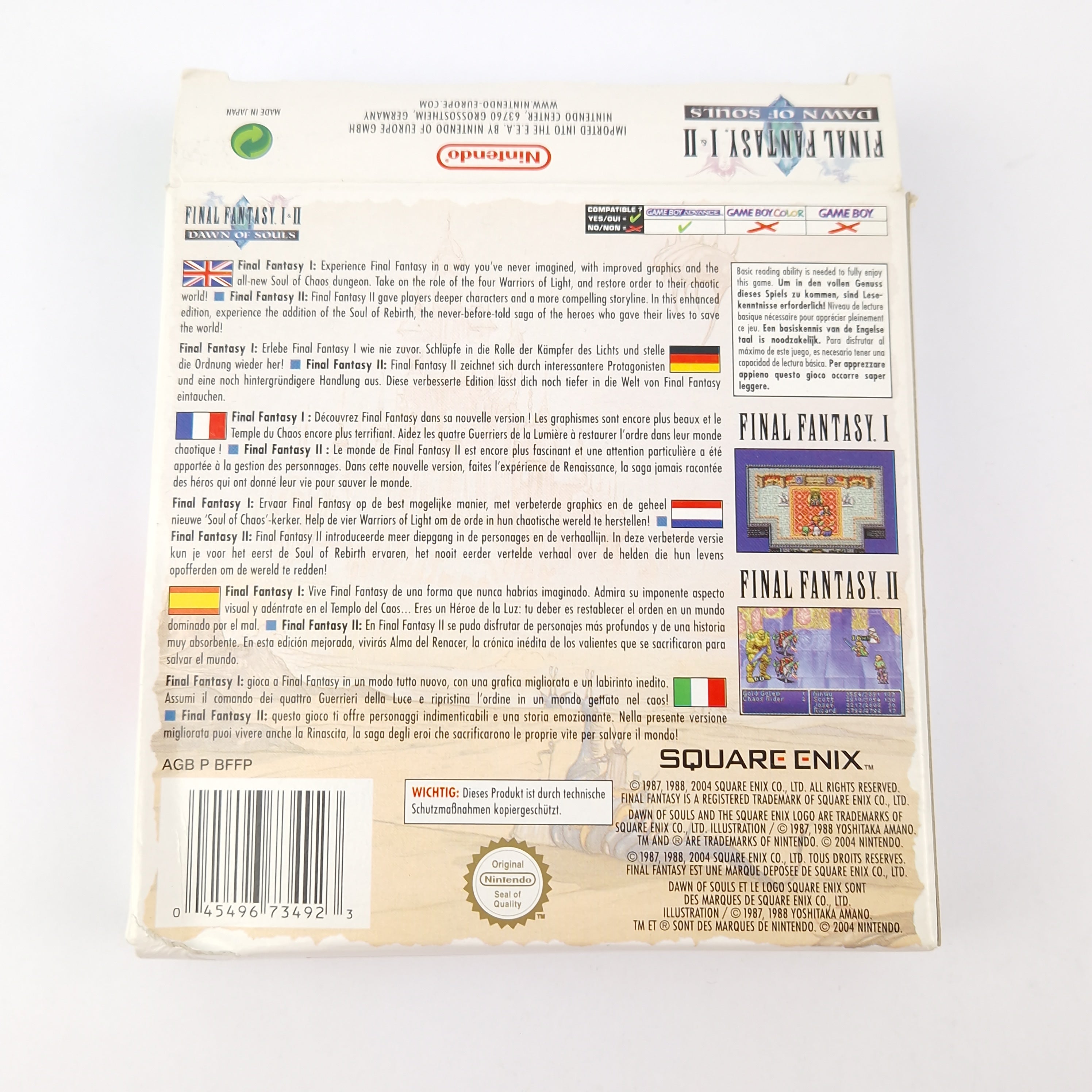 Nintendo Game Boy Advance Spiel – Dawn of Souls (OVP)