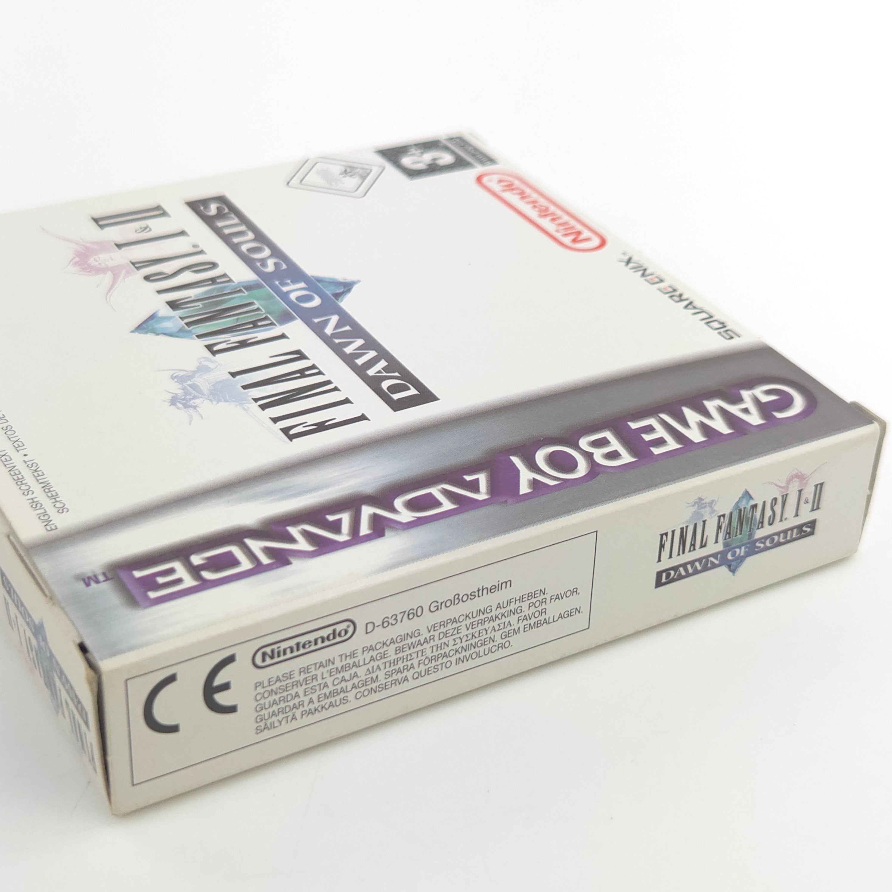 Game Boy Advance Spiel – Final Fantasy I II Dawn of Souls OVP PAL