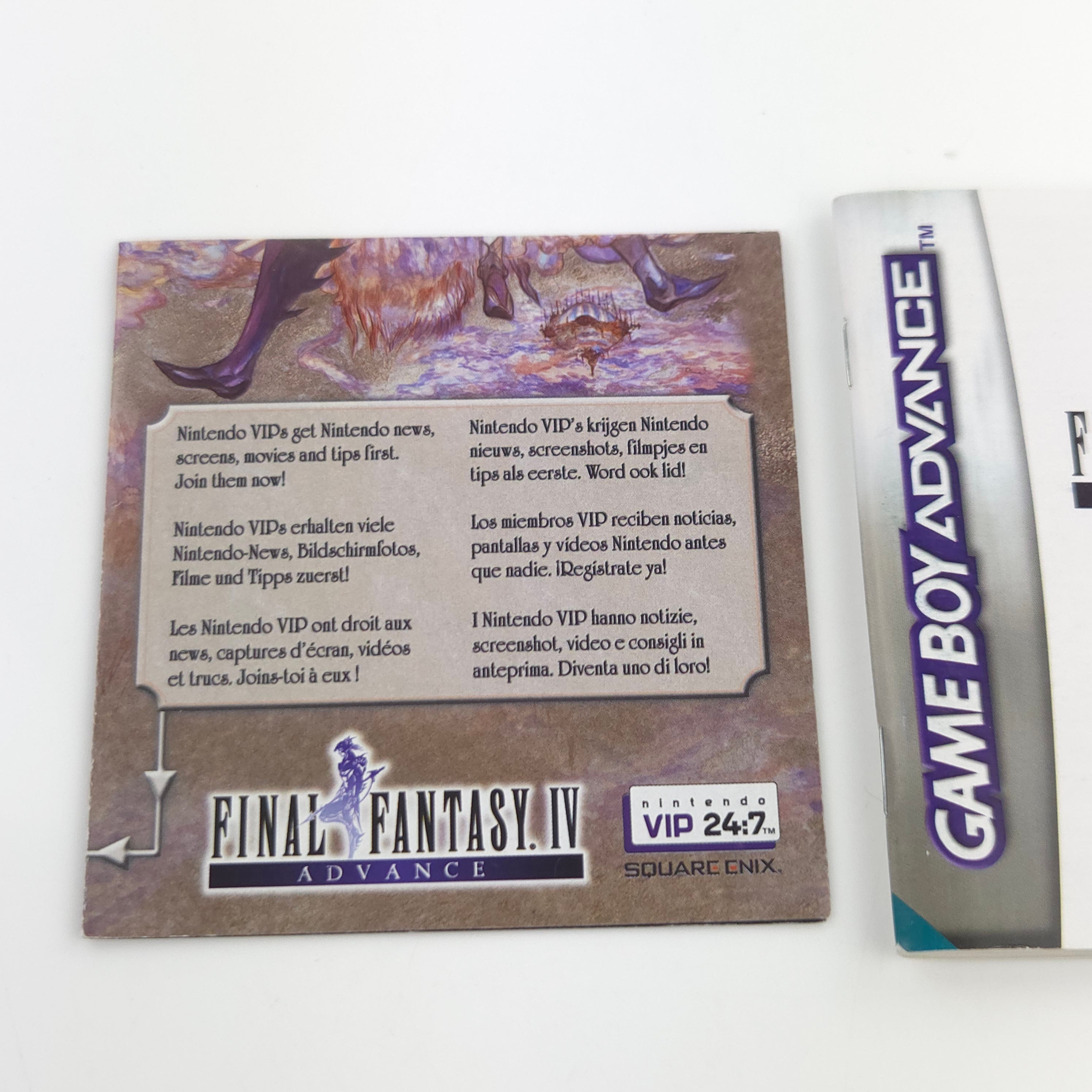 Game Boy Advance Spiel – Final Fantasy IV Advance (OVP)