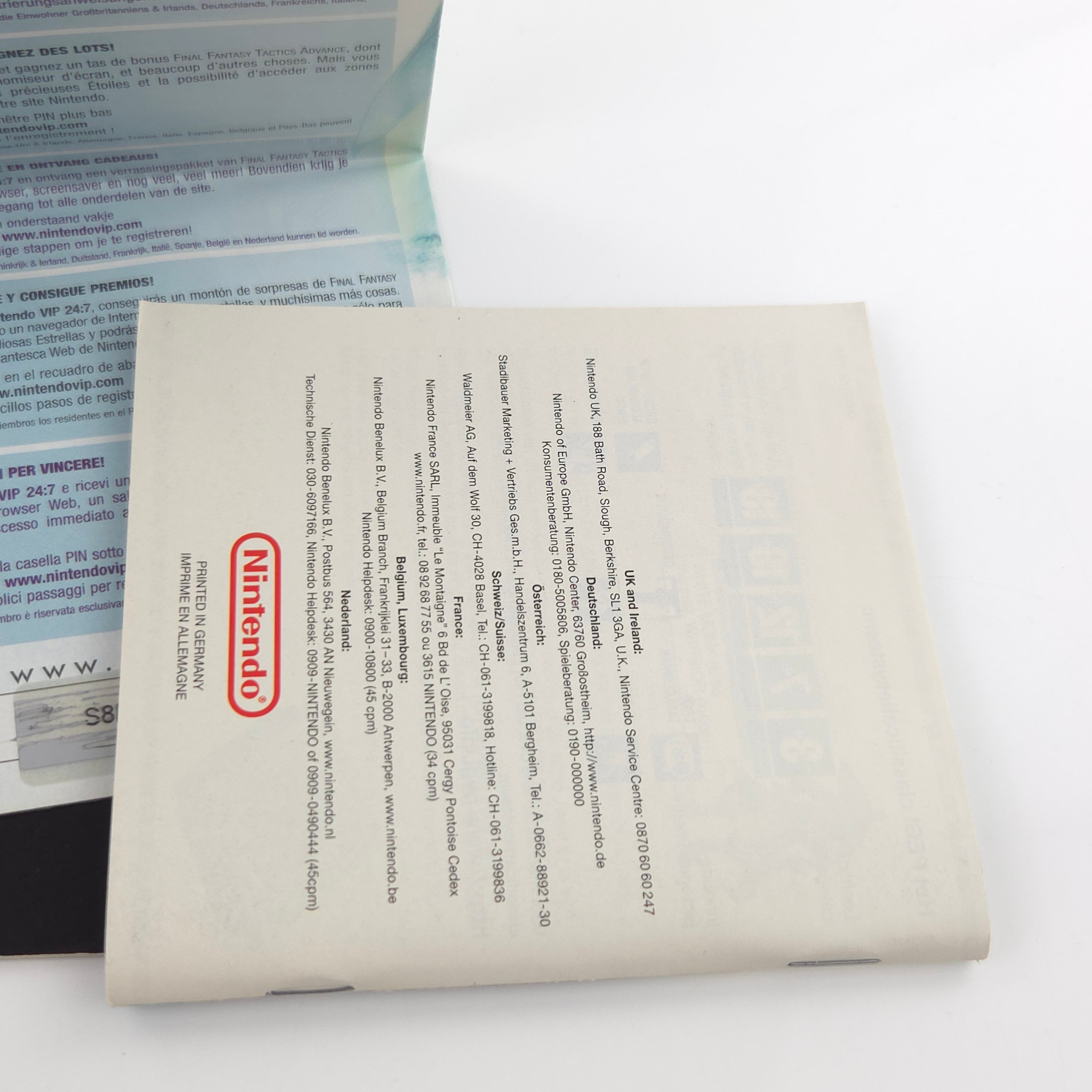 Game Boy Advance Spiel – Final Fantasy Tactics OVP PAL