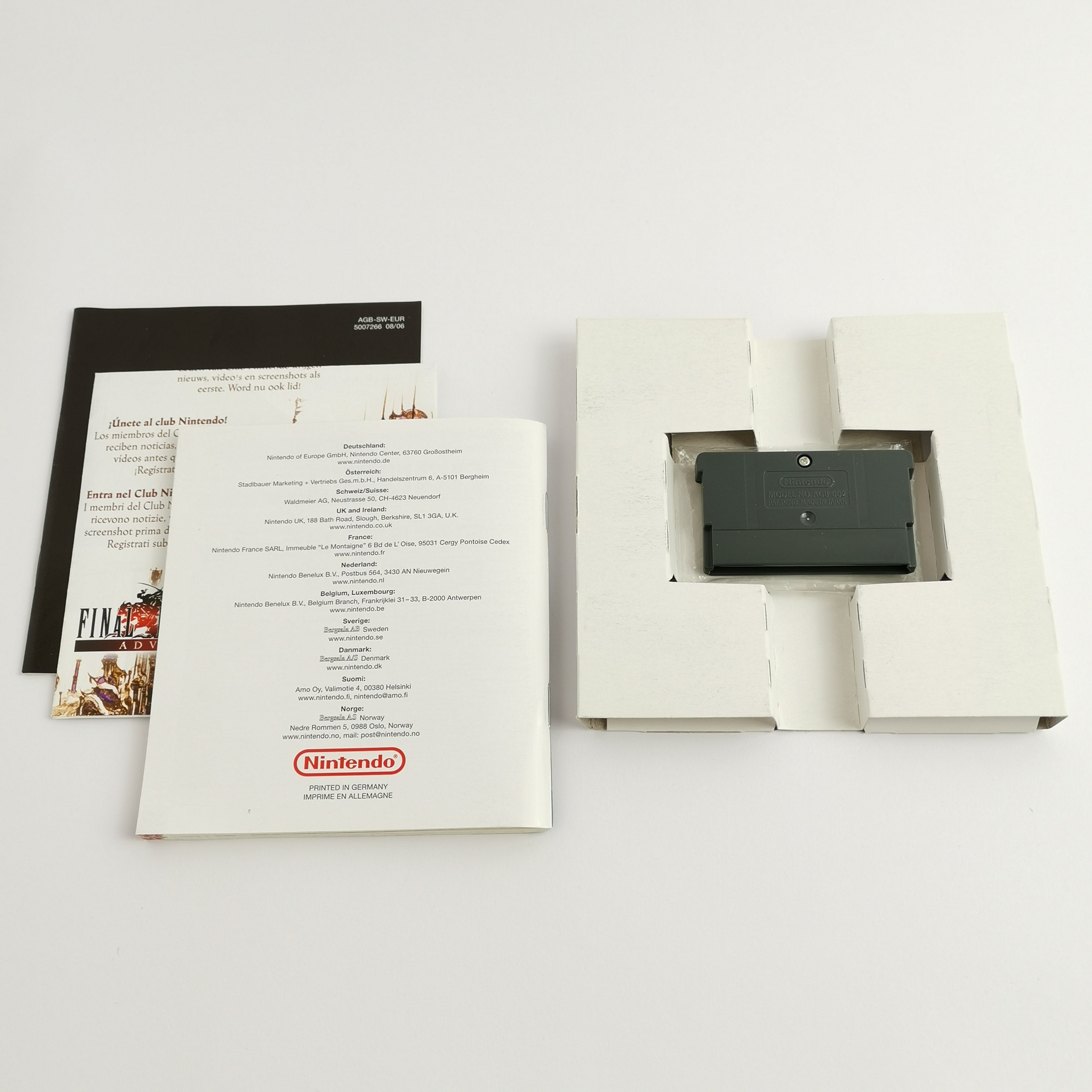 Game Boy Advance Spiel – Final Fantasy VI 6 OVP PAL