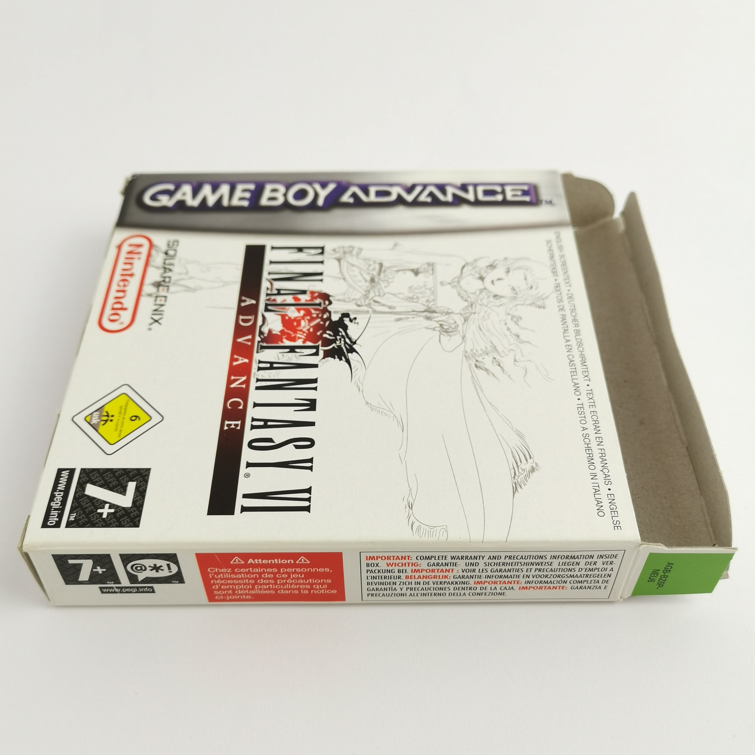 Game Boy Advance Spiel – Final Fantasy VI 6 OVP PAL