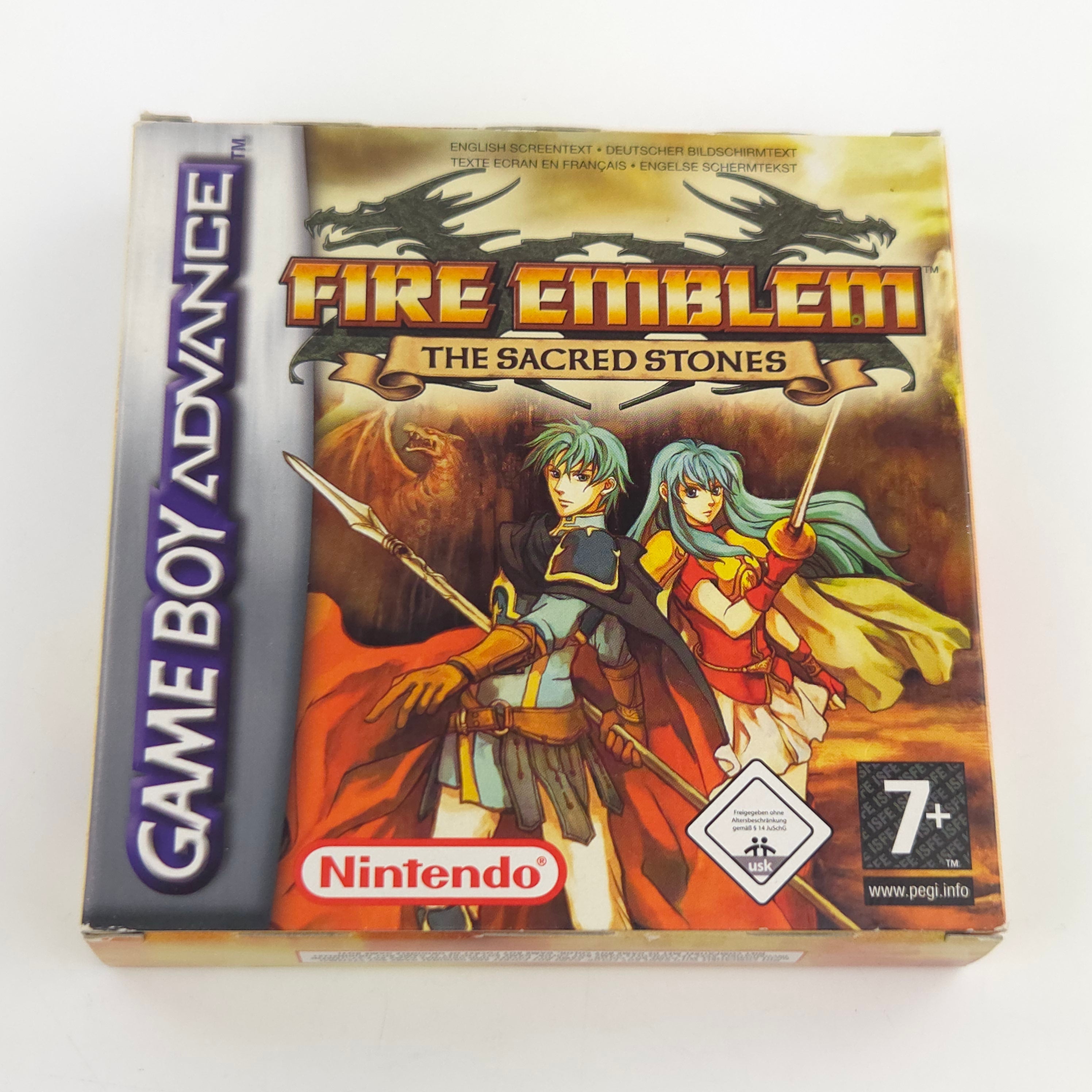 Game Boy Advance Spiel – Fire Emblem The Sacred Stones OVP
