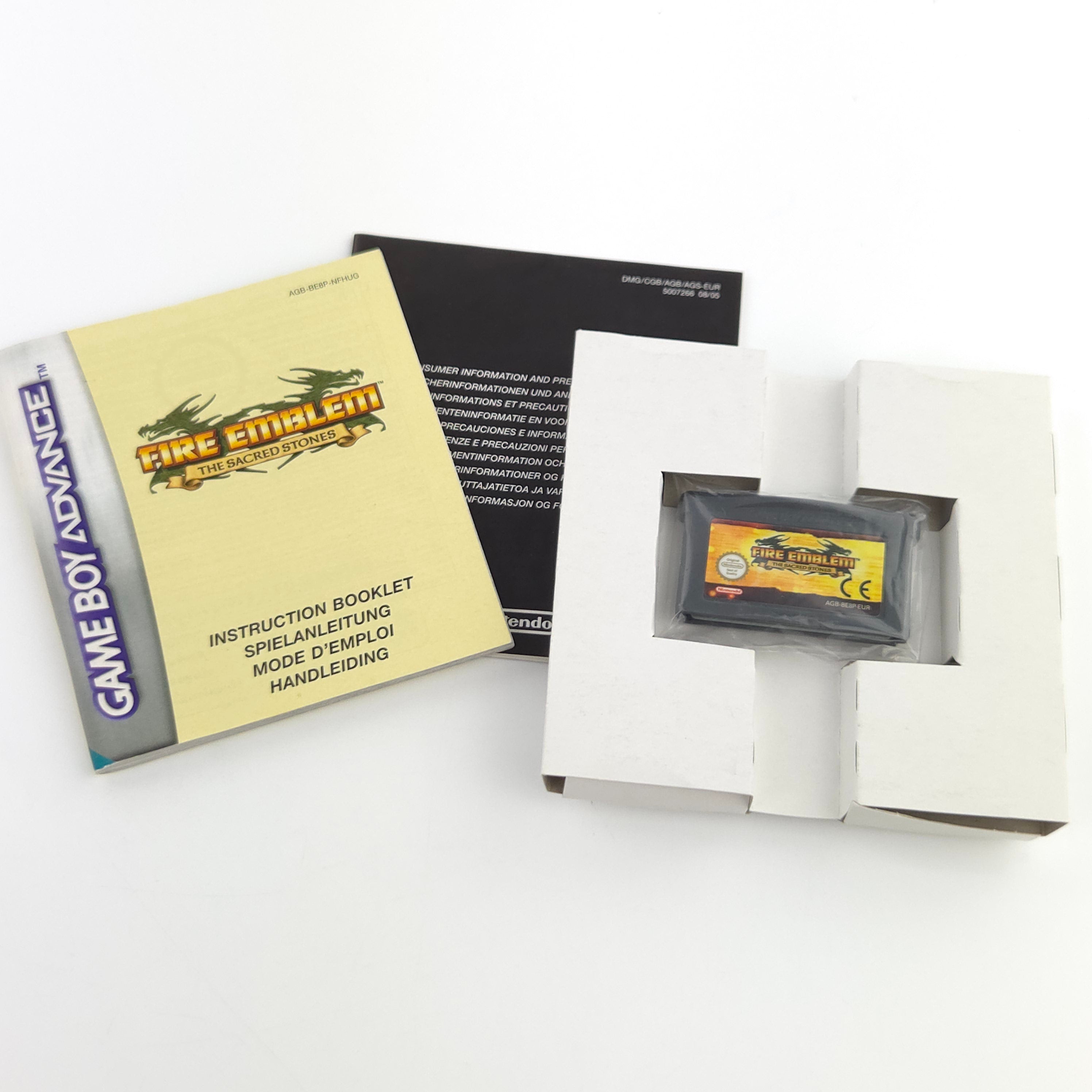 Game Boy Advance Spiel – Fire Emblem The Sacred Stones OVP