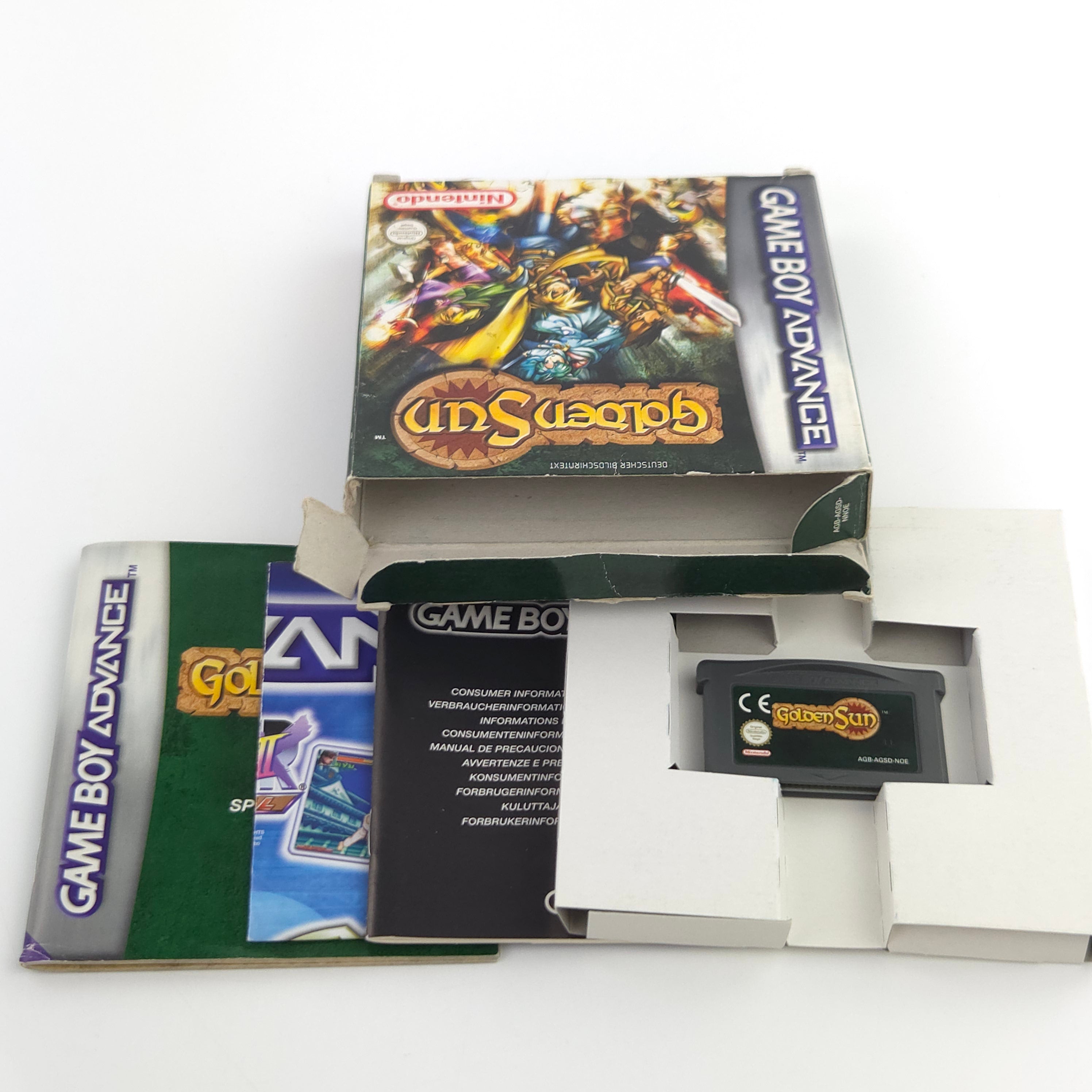 Game Boy Advance Spiel – Golden Sun (OVP PAL)