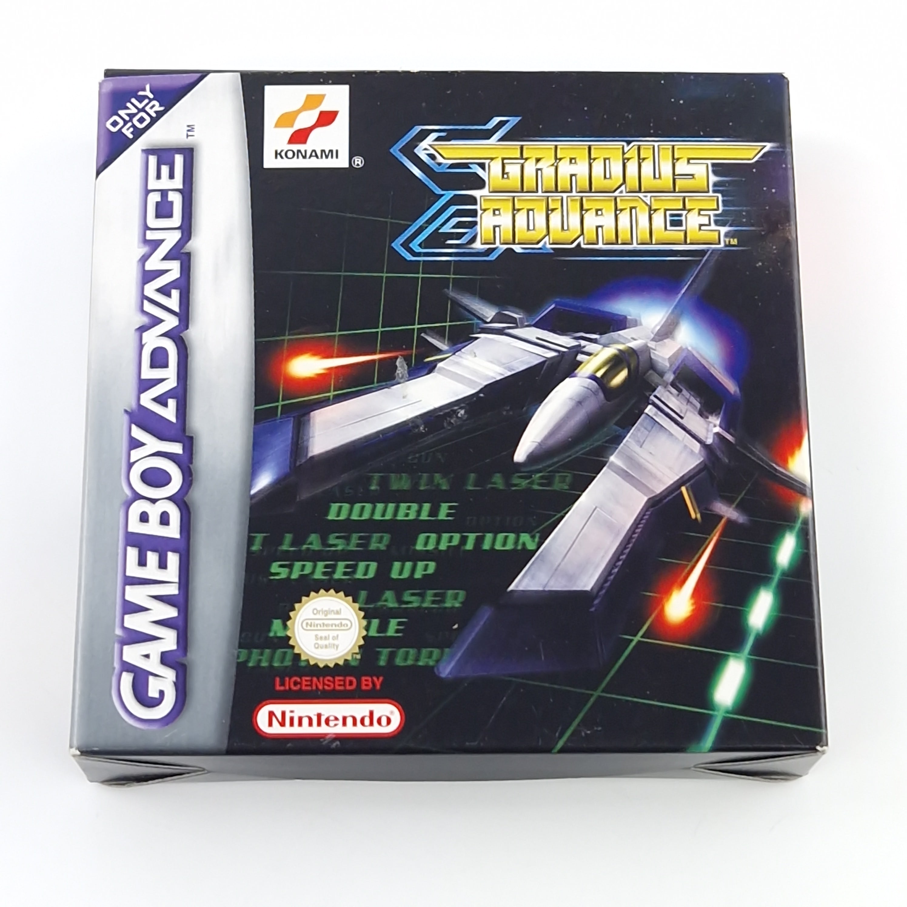 Game Boy Advance Spiel – Gradius Advance (OVP Anleitung)