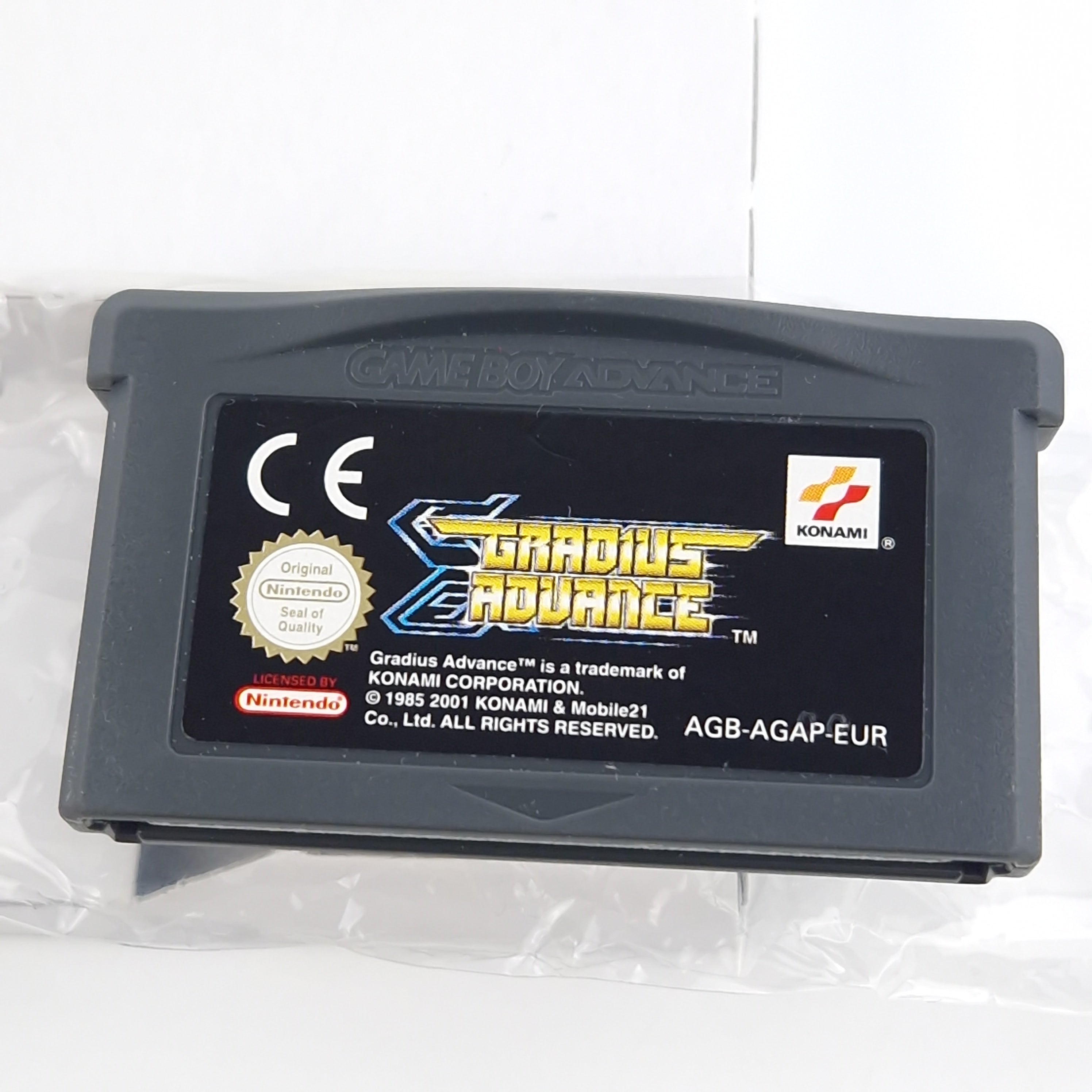 Game Boy Advance Spiel – Gradius Advance (OVP Anleitung)