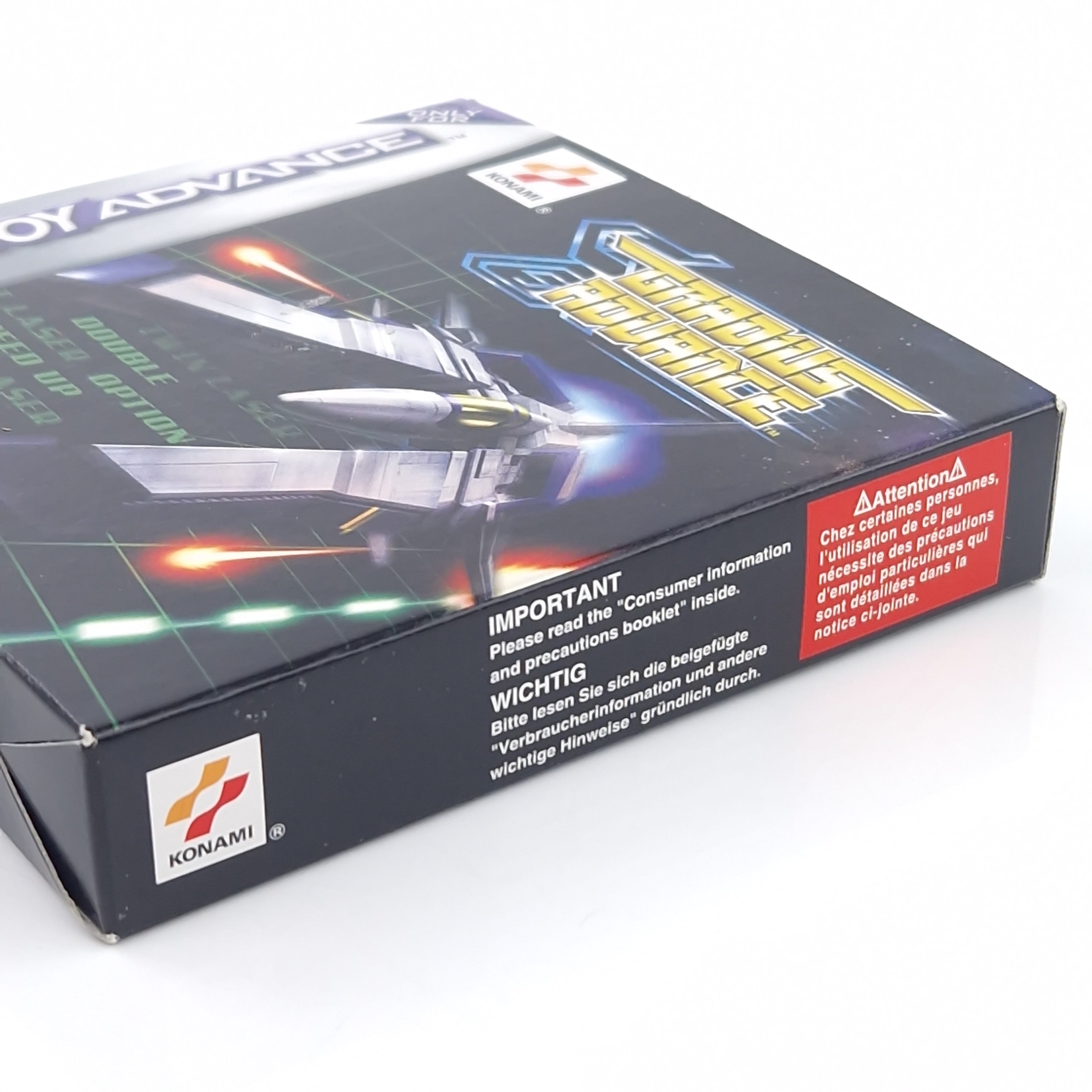 Game Boy Advance Spiel – Gradius Advance (OVP Anleitung)