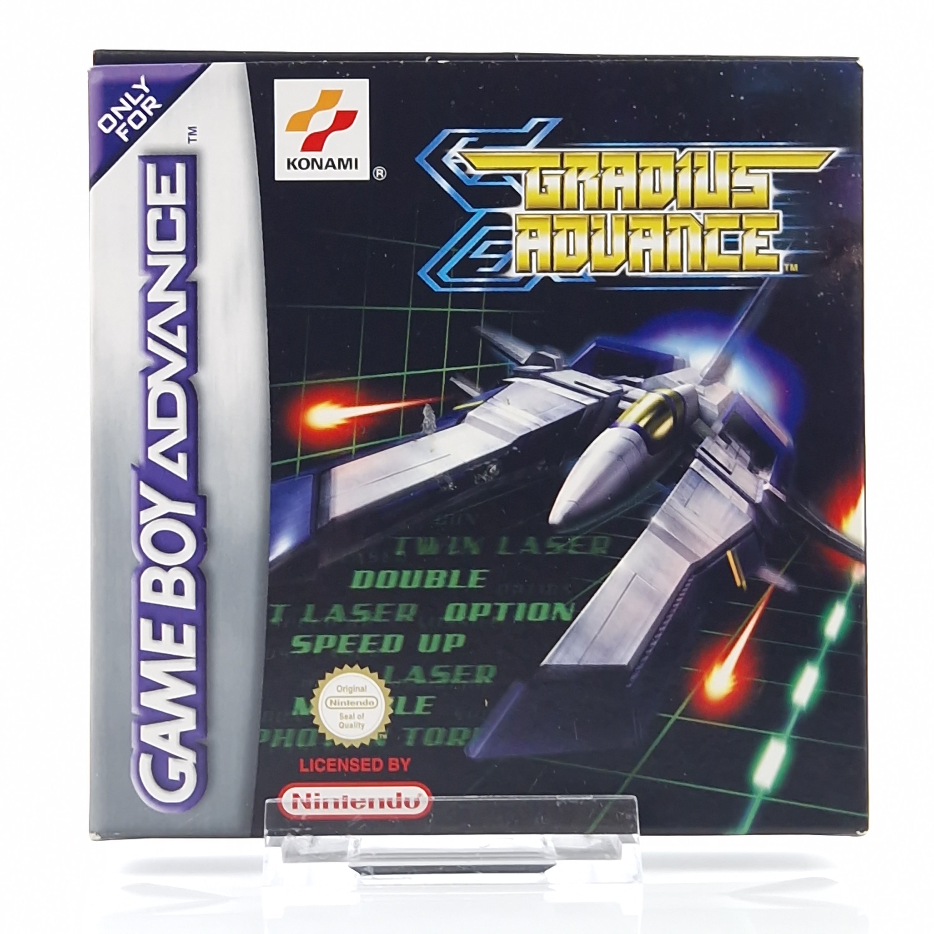 Game Boy Advance Spiel – Gradius Advance (OVP Anleitung)