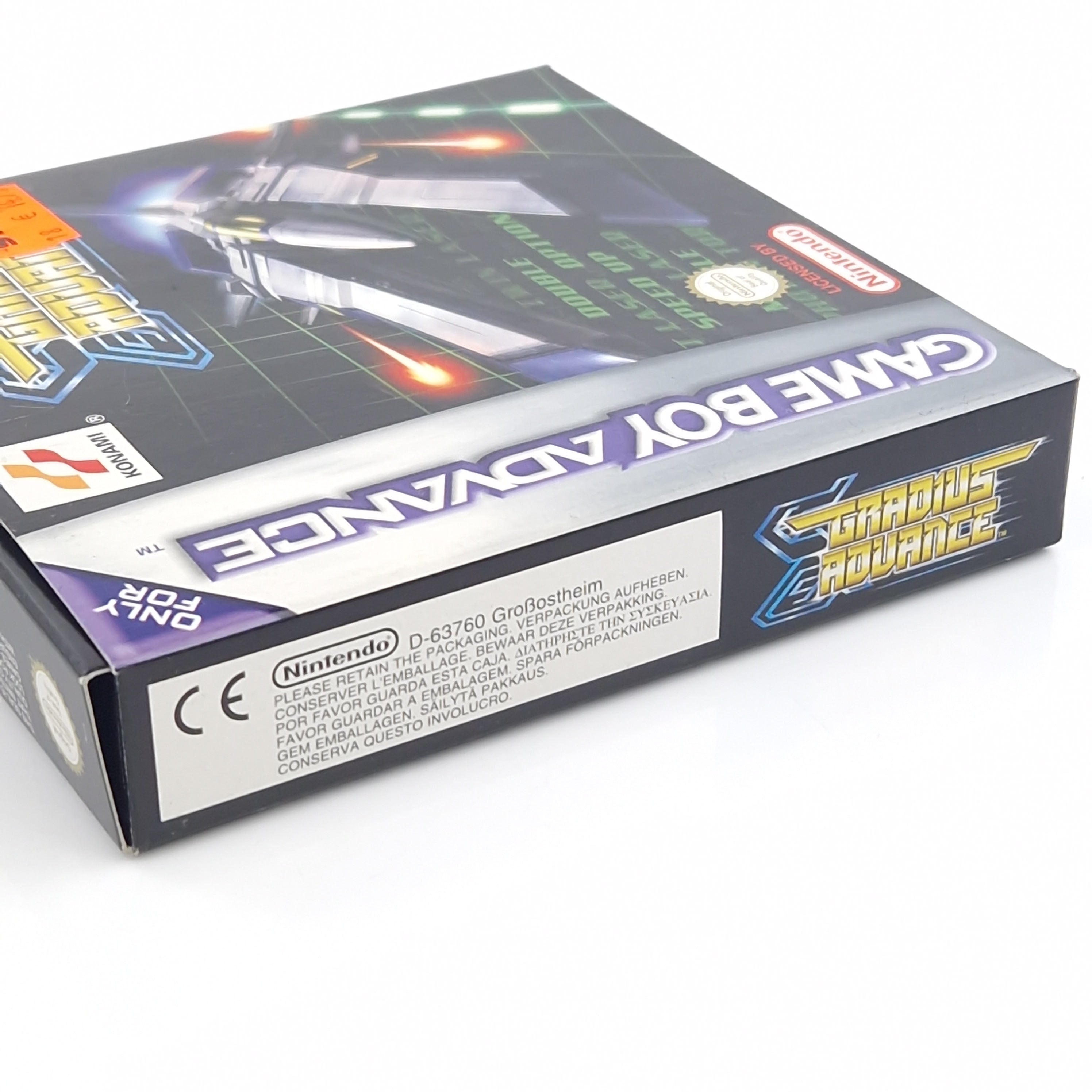 Game Boy Advance Spiel – Gradius Advance OVP PAL