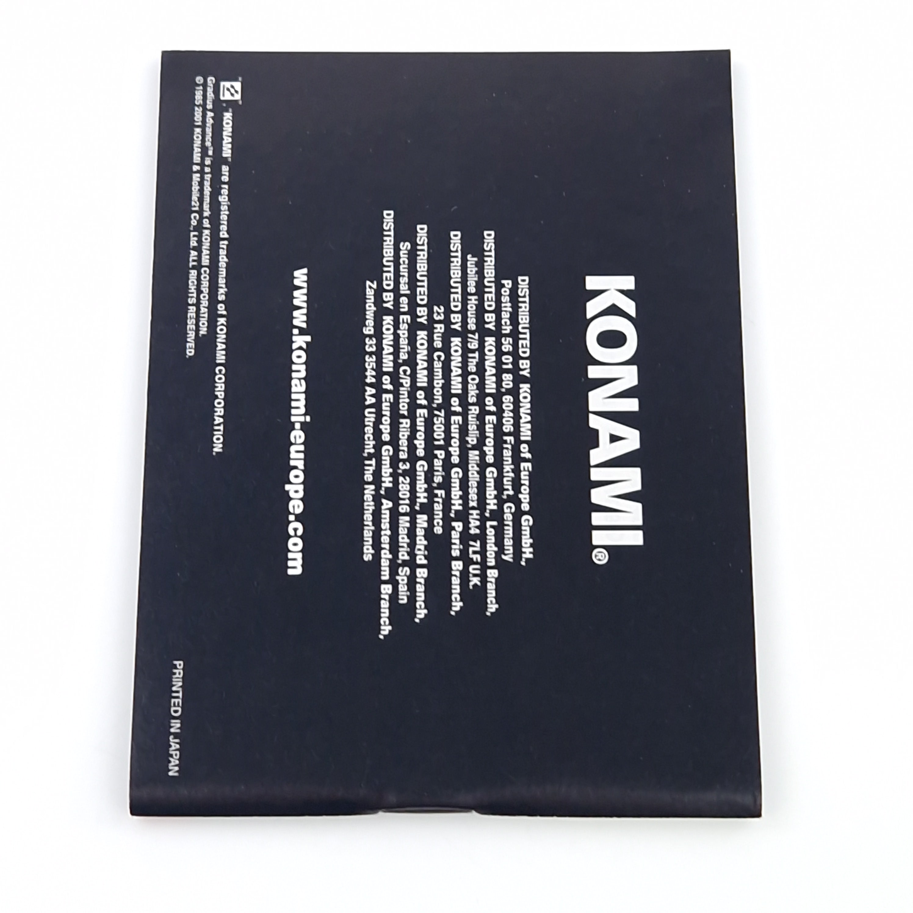 Game Boy Advance Spiel – Gradius Advance OVP PAL