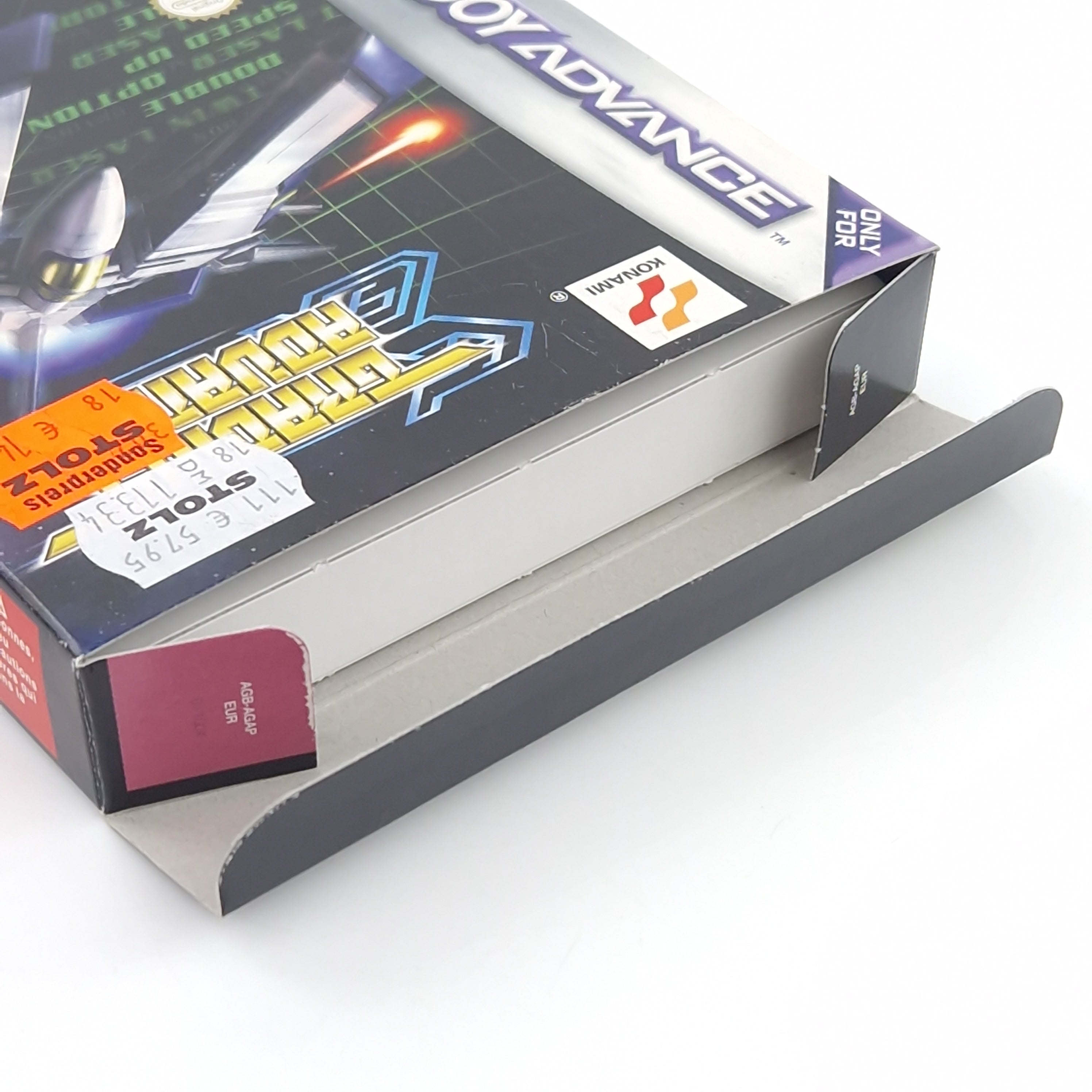 Game Boy Advance Spiel – Gradius Advance OVP PAL