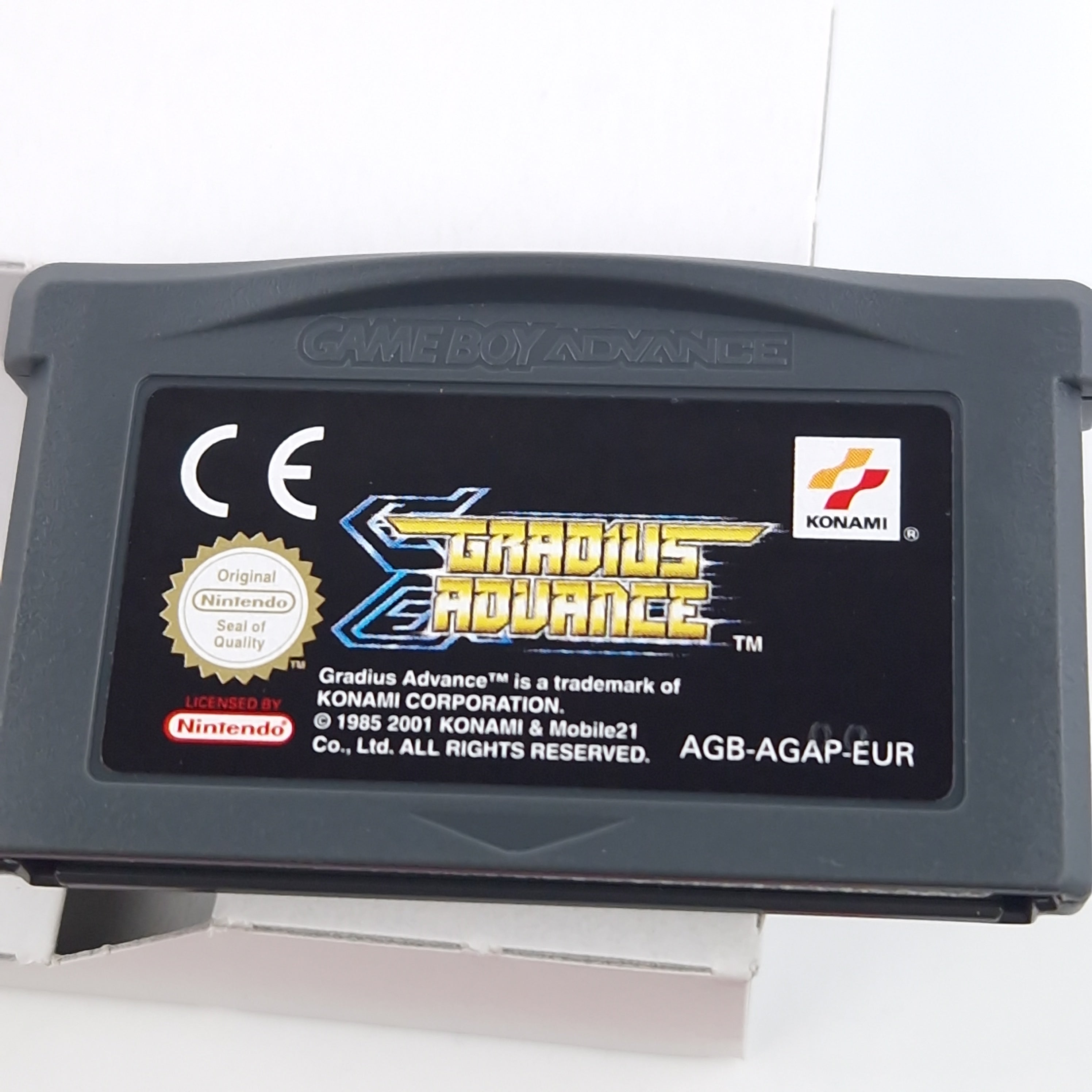 Game Boy Advance Spiel – Gradius Advance OVP PAL