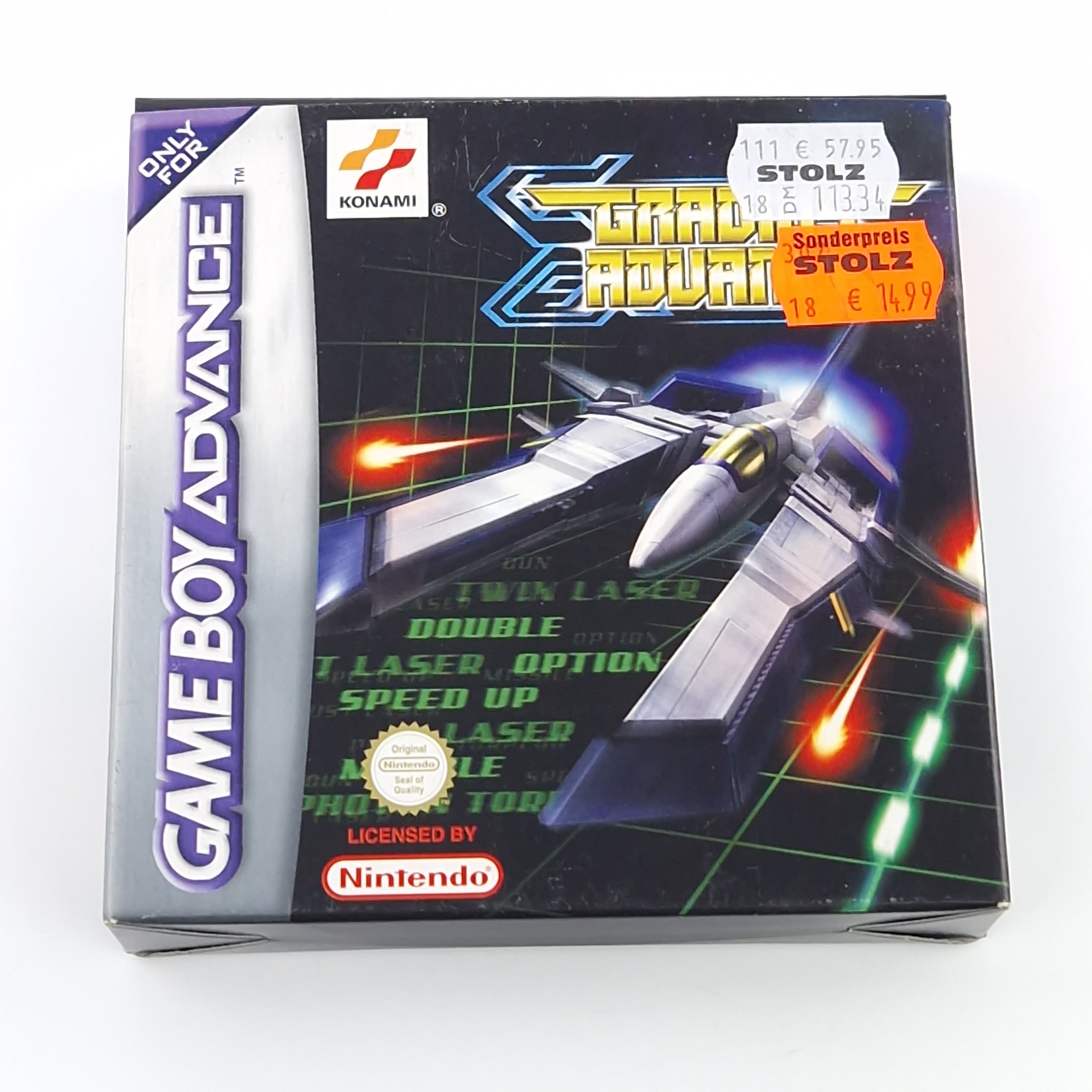 Game Boy Advance Spiel – Gradius Advance OVP PAL